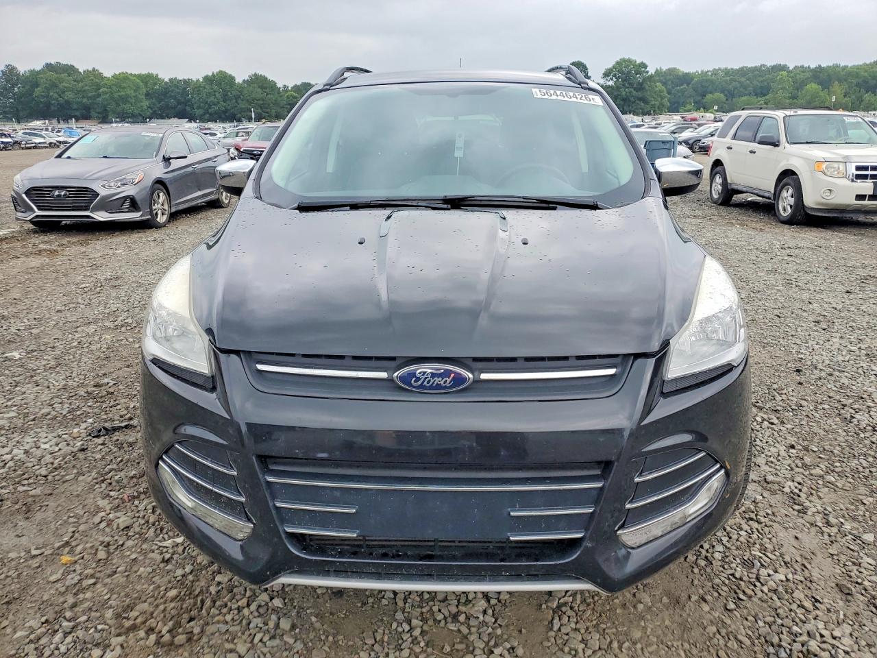 2015 Ford Escape Se Black vin: 1FMCU0G98FUB56371