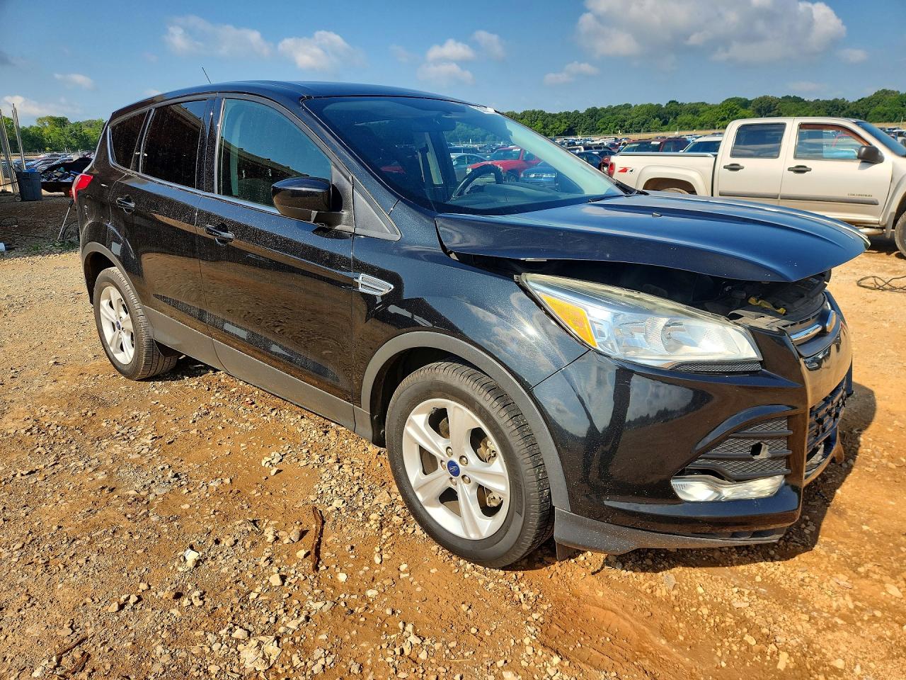 2015 Ford Escape Se Black vin: 1FMCU0G98FUB64308