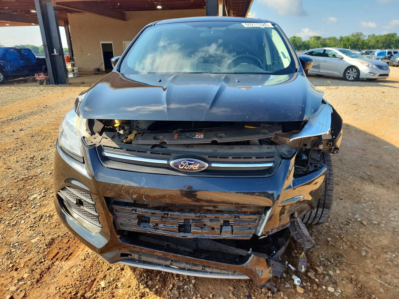 2015 Ford Escape Se Black vin: 1FMCU0G98FUB64308