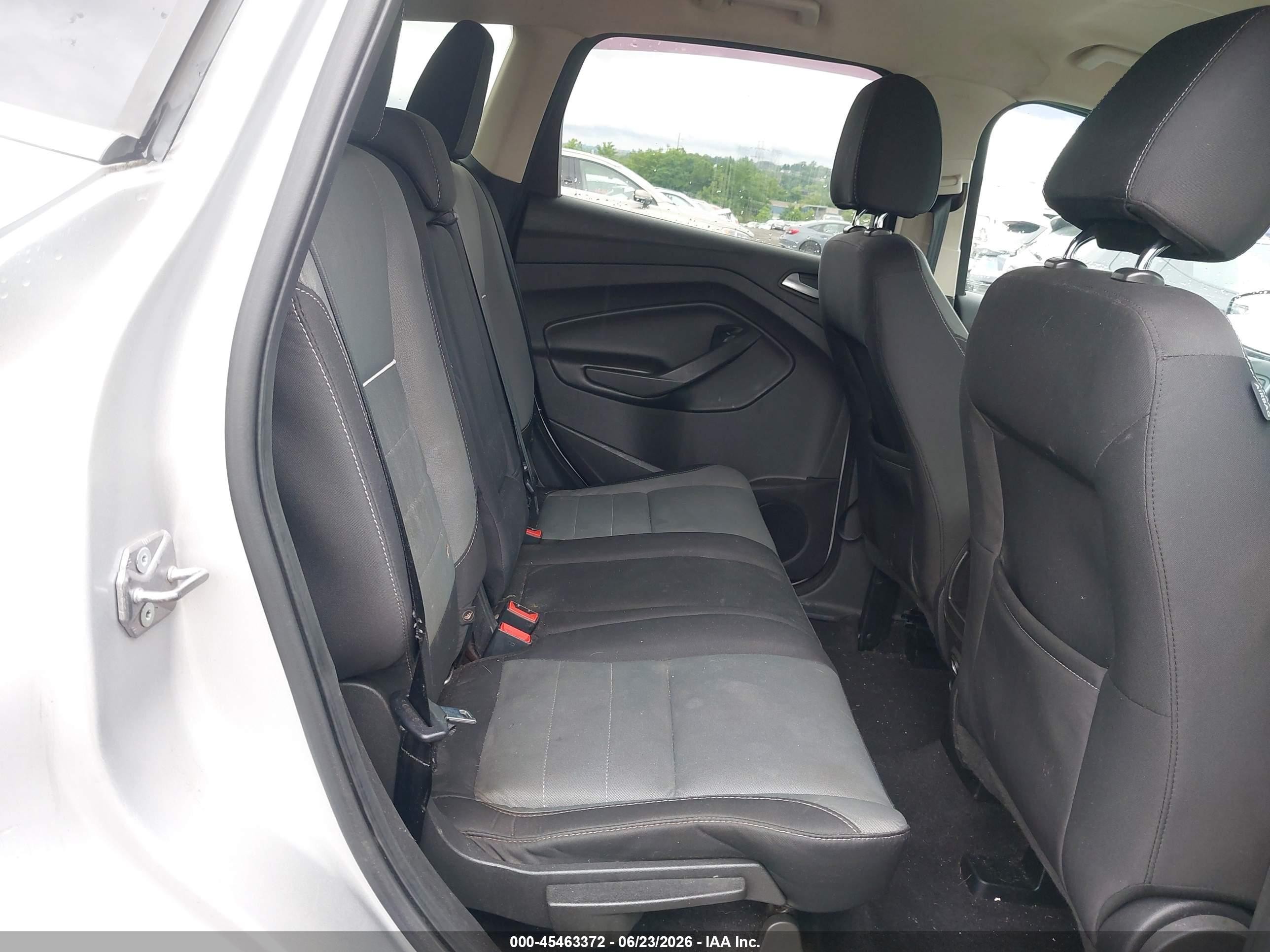 2015 Ford Escape Se Silver vin: 1FMCU0G98FUC54610