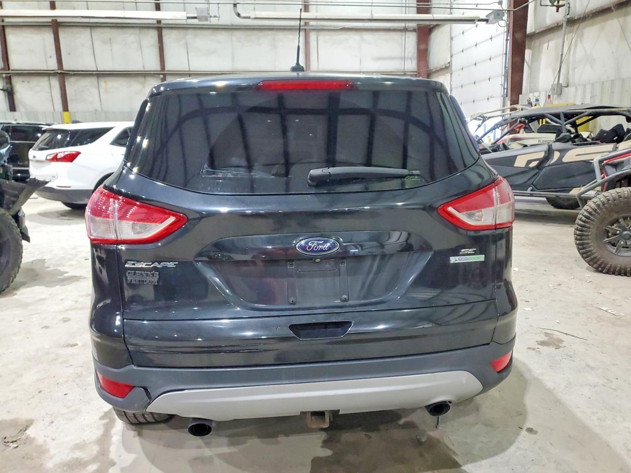 2015 Ford Escape Se Black vin: 1FMCU0G98FUC77708