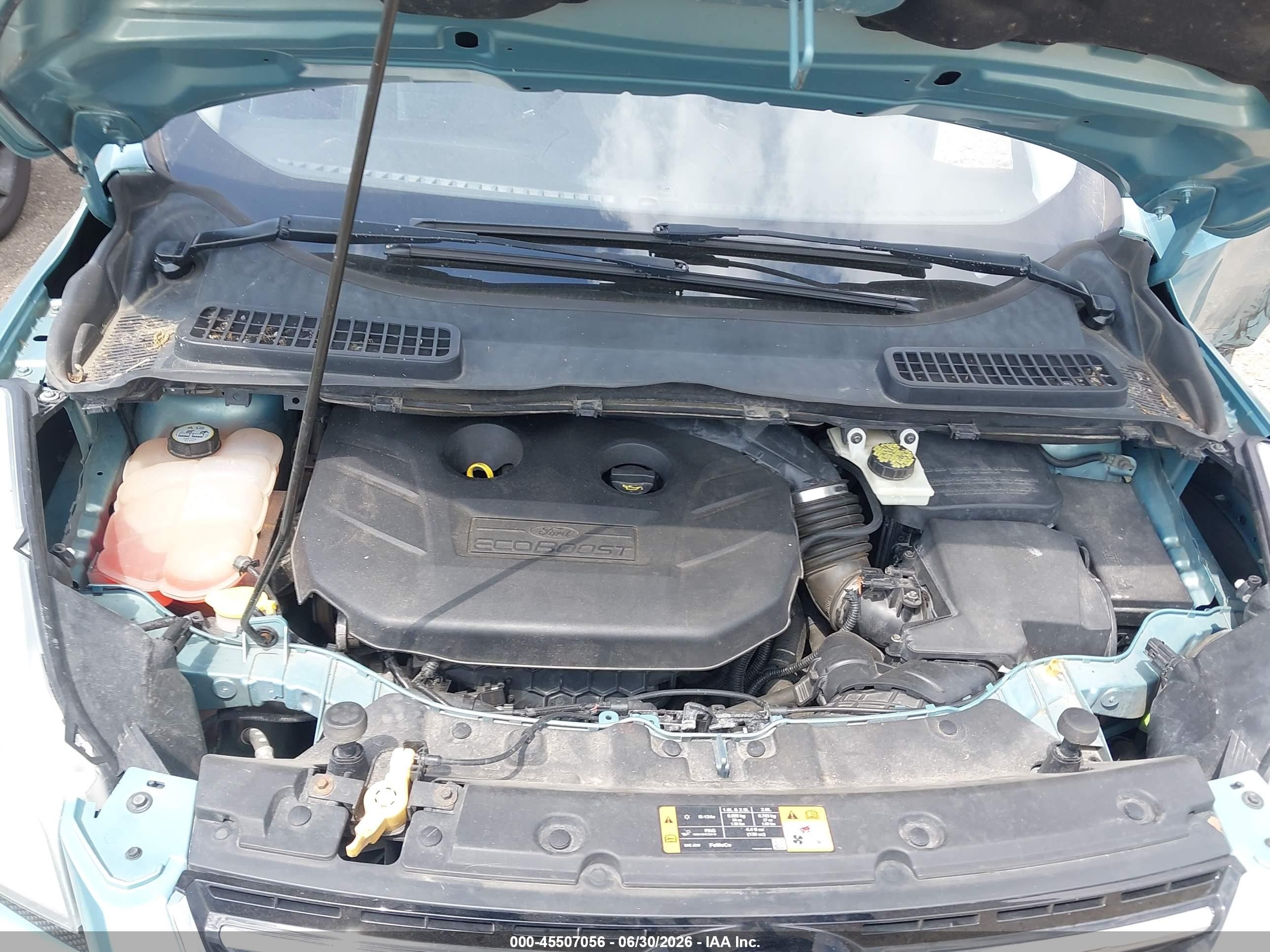 2013 Ford Escape Se Teal vin: 1FMCU0G99DUB43951