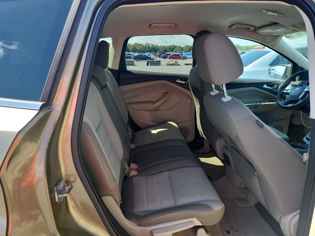 2013 Ford Escape Se Green vin: 1FMCU0G99DUB68719