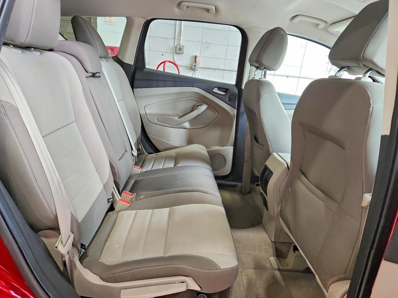 2013 Ford Escape Se Красный vin: 1FMCU0G99DUC09365