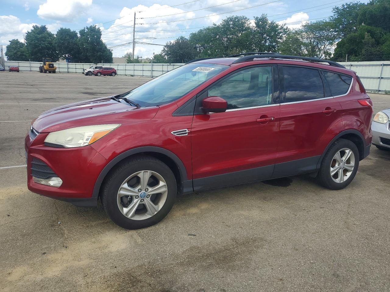 2013 Ford Escape Se Red vin: 1FMCU0G99DUC21953