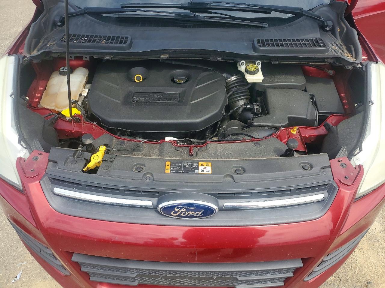 2013 Ford Escape Se Red vin: 1FMCU0G99DUC21953