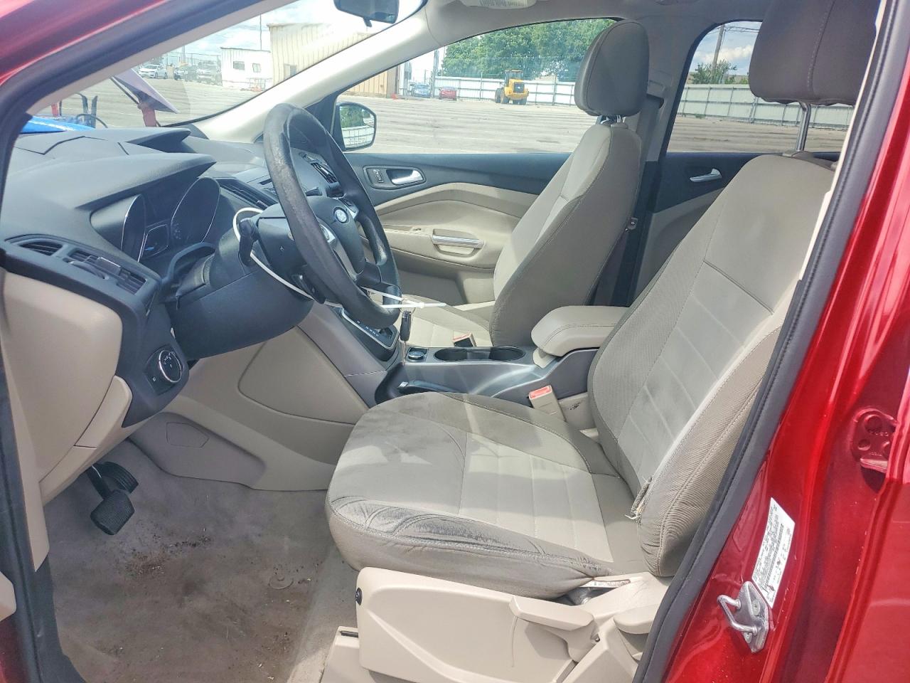 2013 Ford Escape Se Red vin: 1FMCU0G99DUC21953