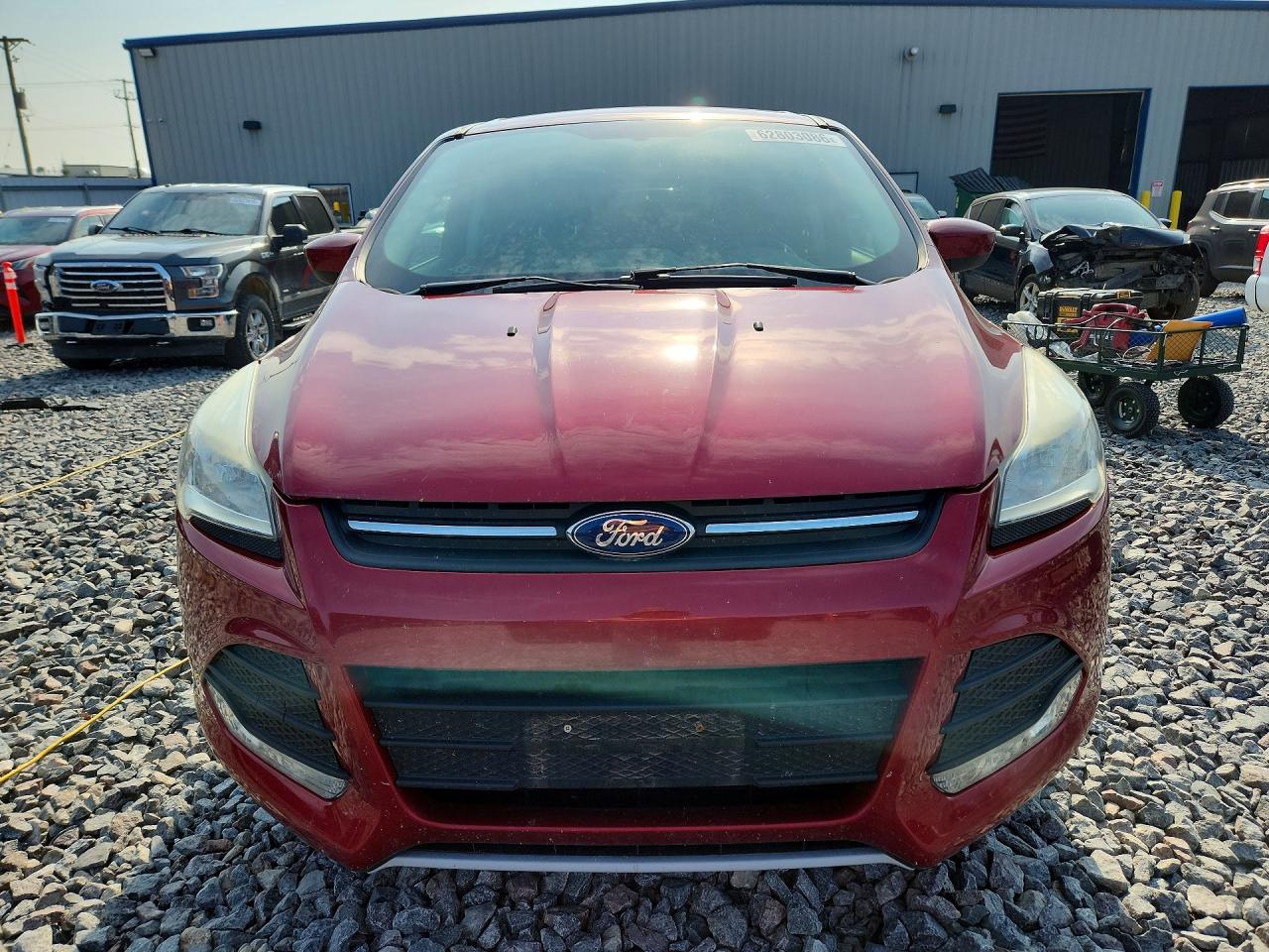 2013 Ford Escape Se Red vin: 1FMCU0G99DUD15878