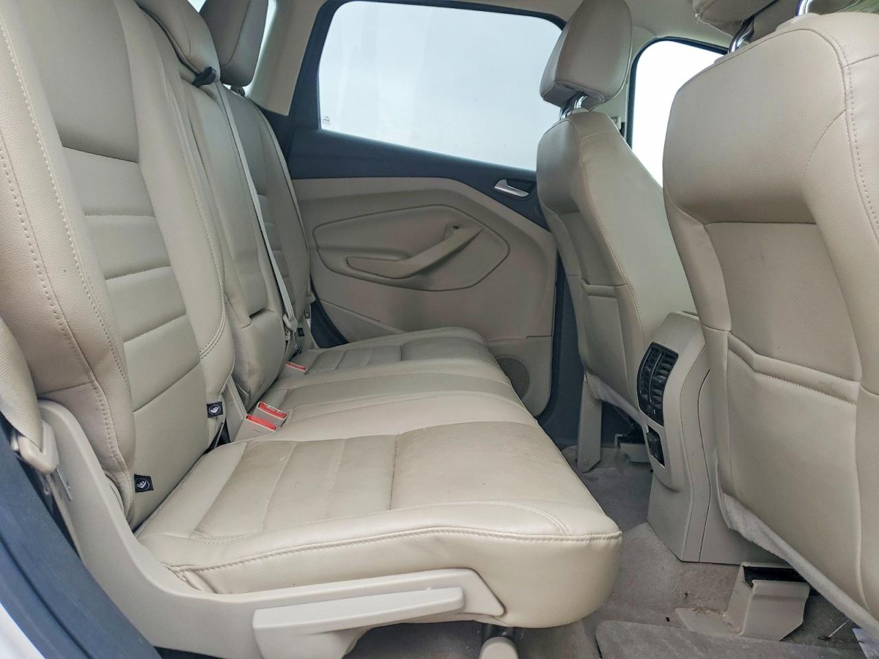 2014 Ford Escape Se White vin: 1FMCU0G99EUA76544