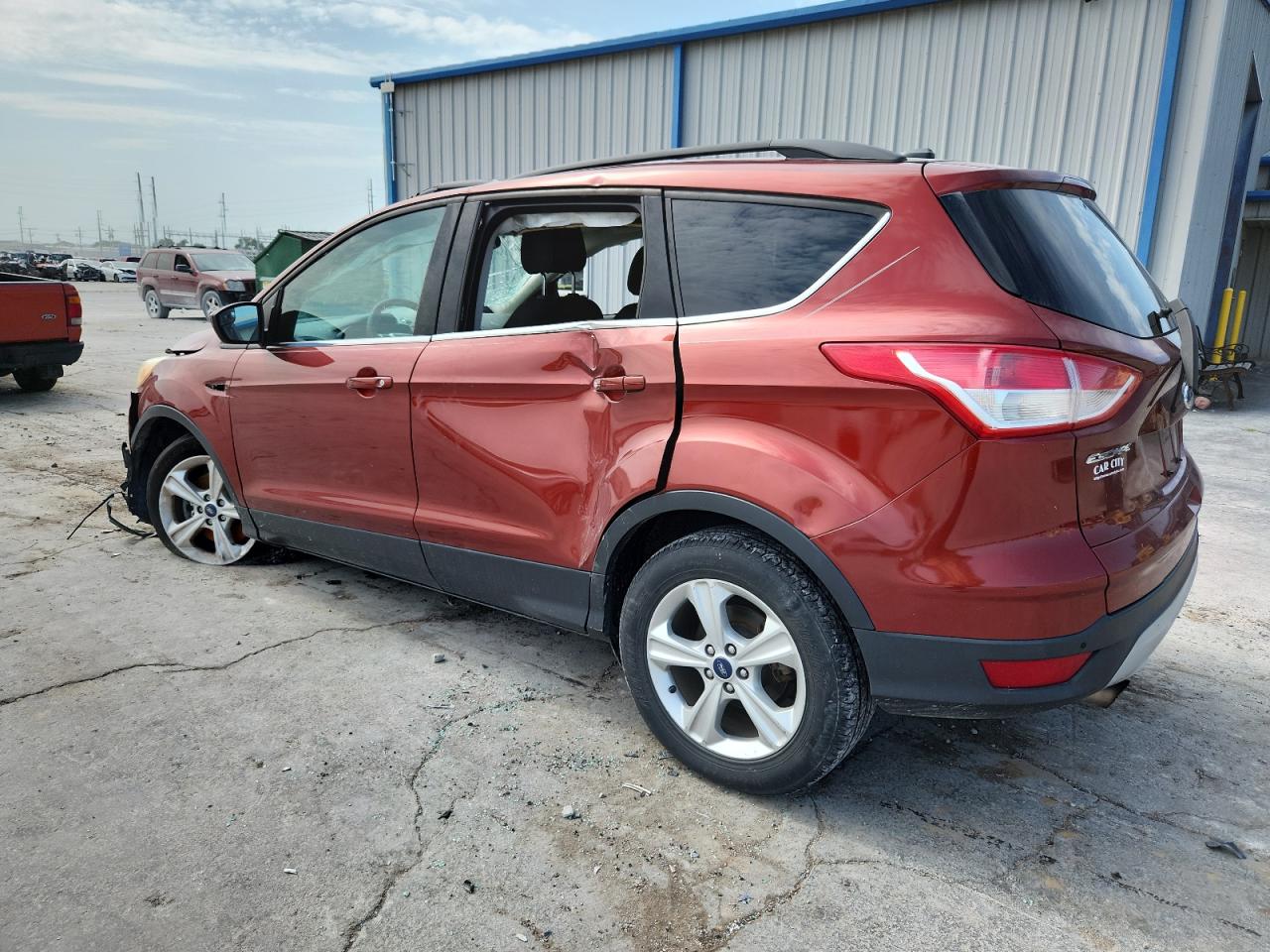 2014 Ford Escape Se Темно-бордовый vin: 1FMCU0G99EUB14838