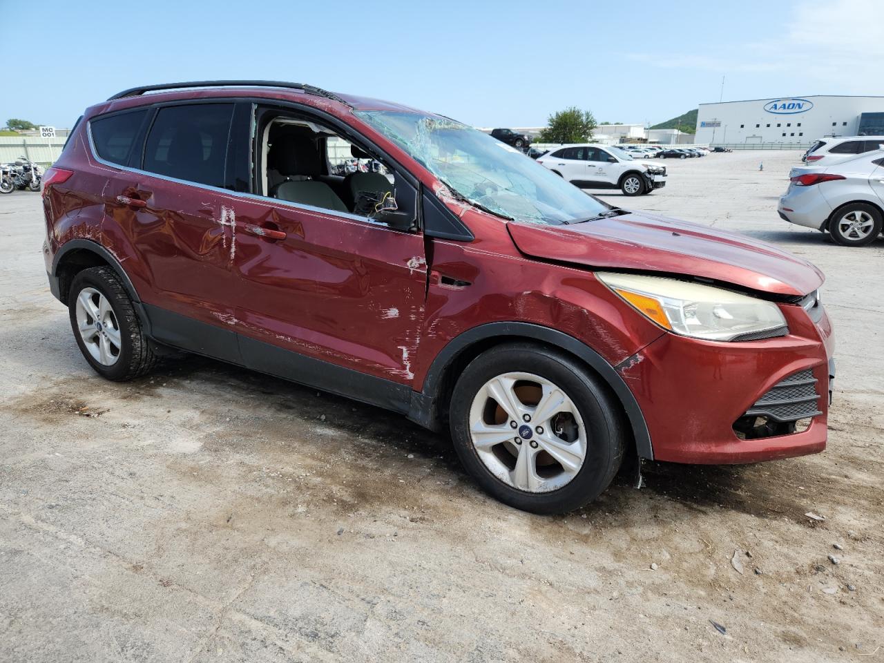 2014 Ford Escape Se Темно-бордовый vin: 1FMCU0G99EUB14838