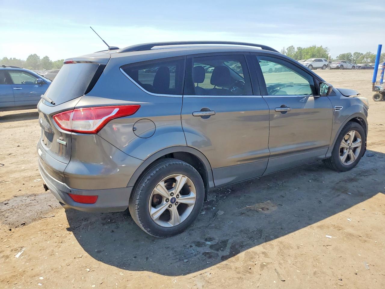 2014 Ford Escape Se Gray vin: 1FMCU0G99EUC41279