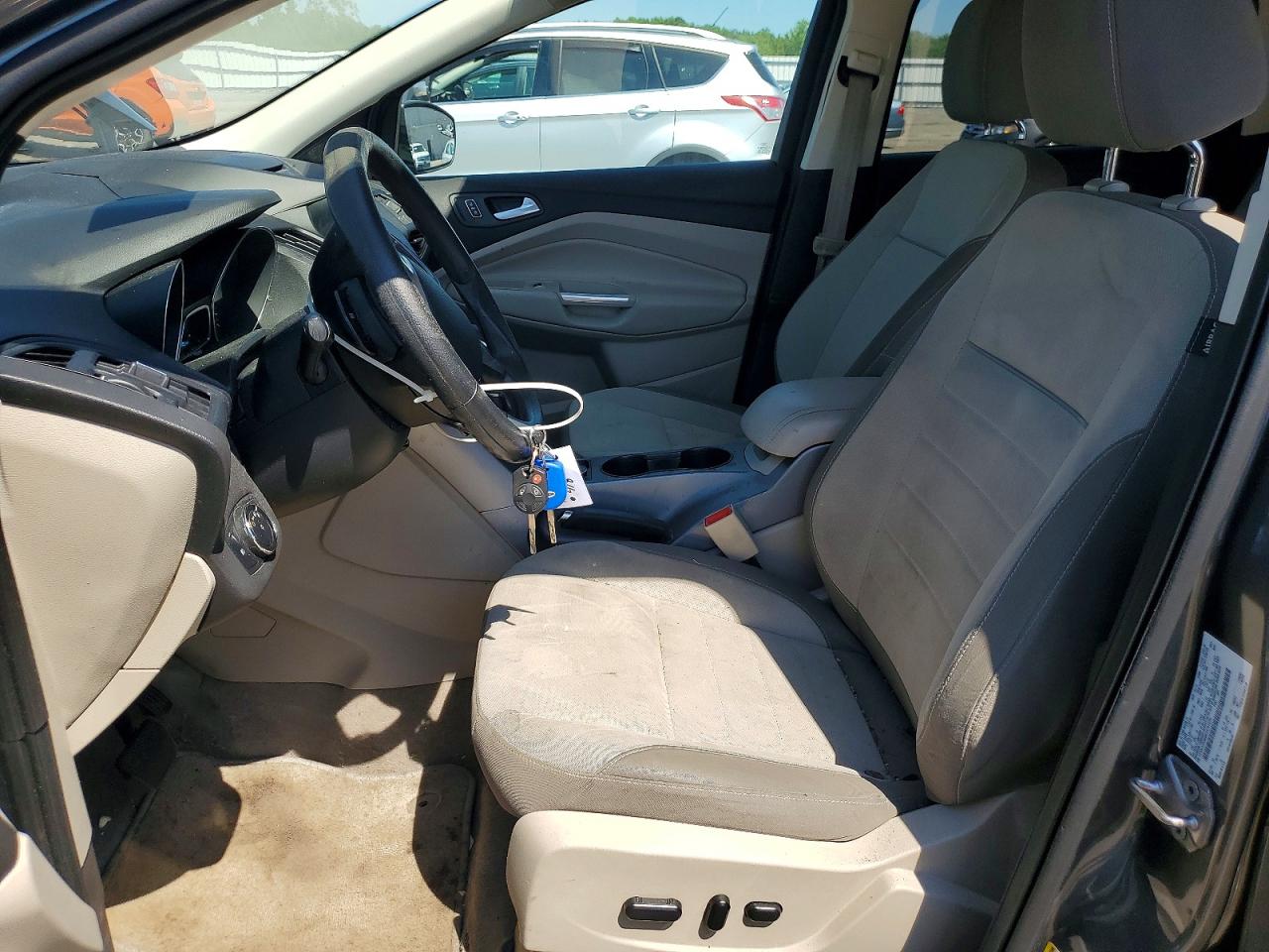 2014 Ford Escape Se Gray vin: 1FMCU0G99EUC41279