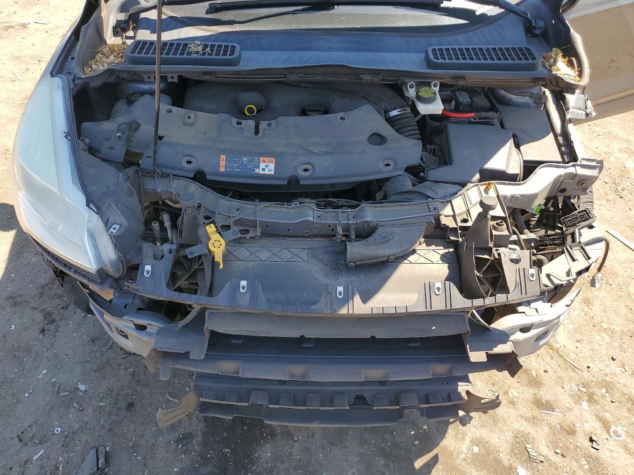2014 Ford Escape Se Gray vin: 1FMCU0G99EUC41279