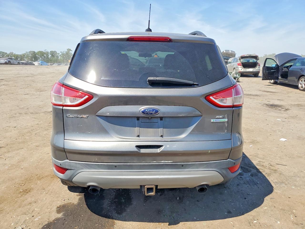 2014 Ford Escape Se Gray vin: 1FMCU0G99EUC41279