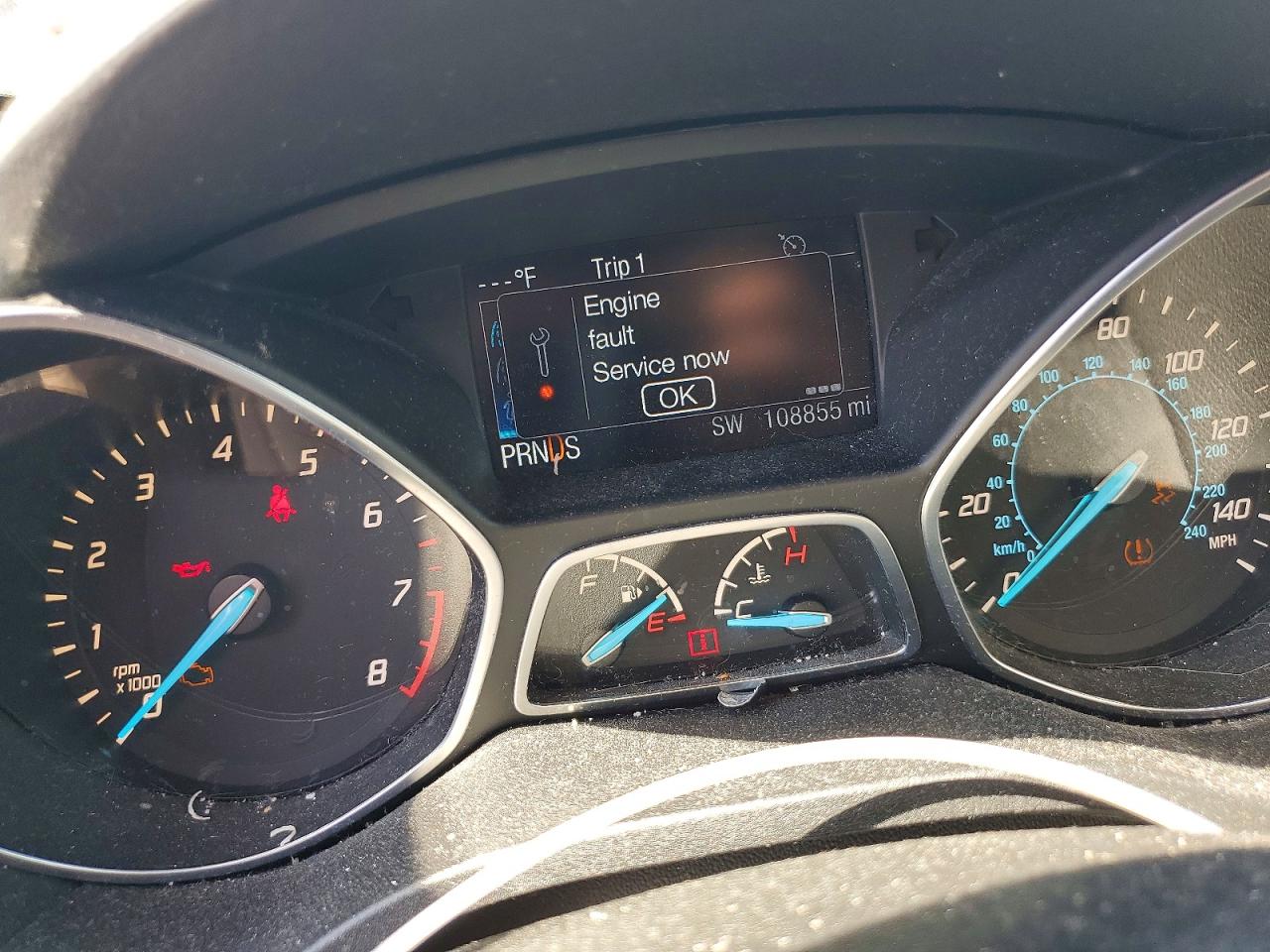 2014 Ford Escape Se Gray vin: 1FMCU0G99EUC41279