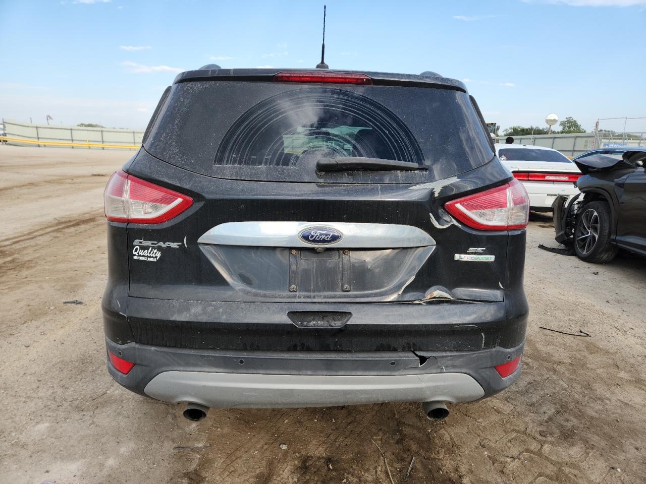 2014 Ford Escape Se Black vin: 1FMCU0G99EUC51908