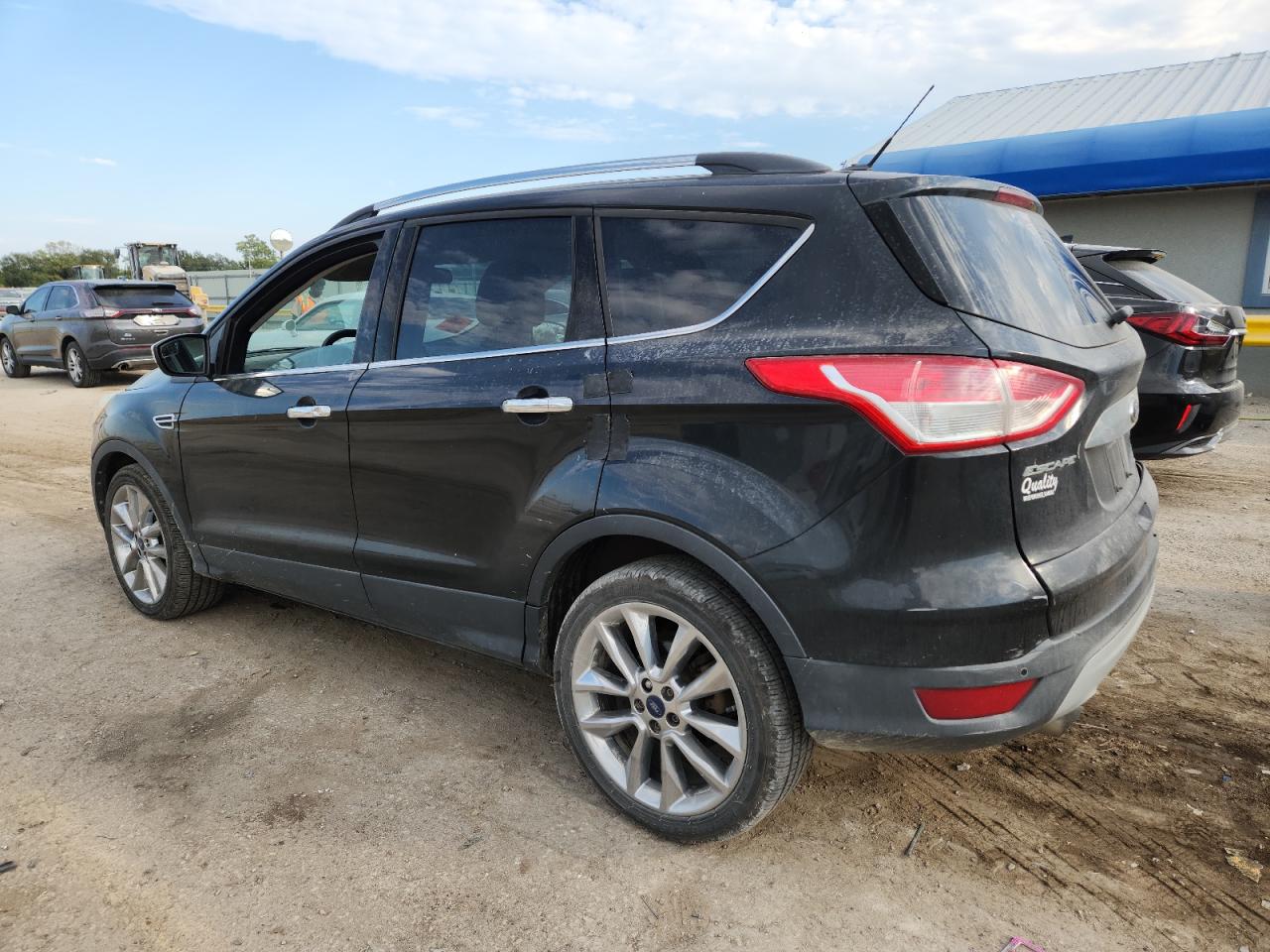 2014 Ford Escape Se Black vin: 1FMCU0G99EUC51908