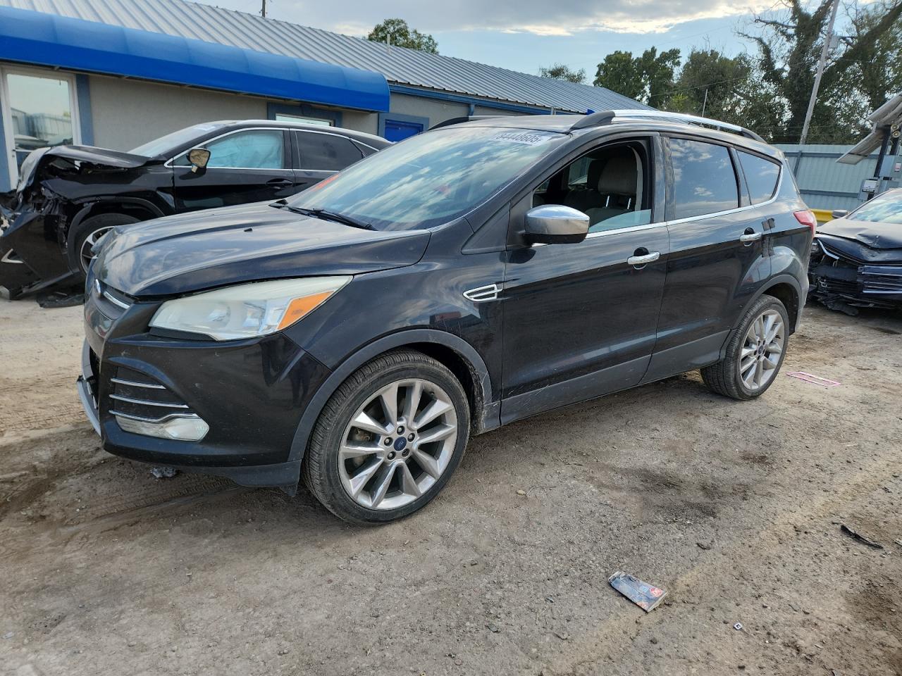2014 Ford Escape Se Black vin: 1FMCU0G99EUC51908