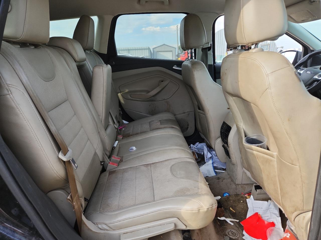 2014 Ford Escape Se Black vin: 1FMCU0G99EUC51908