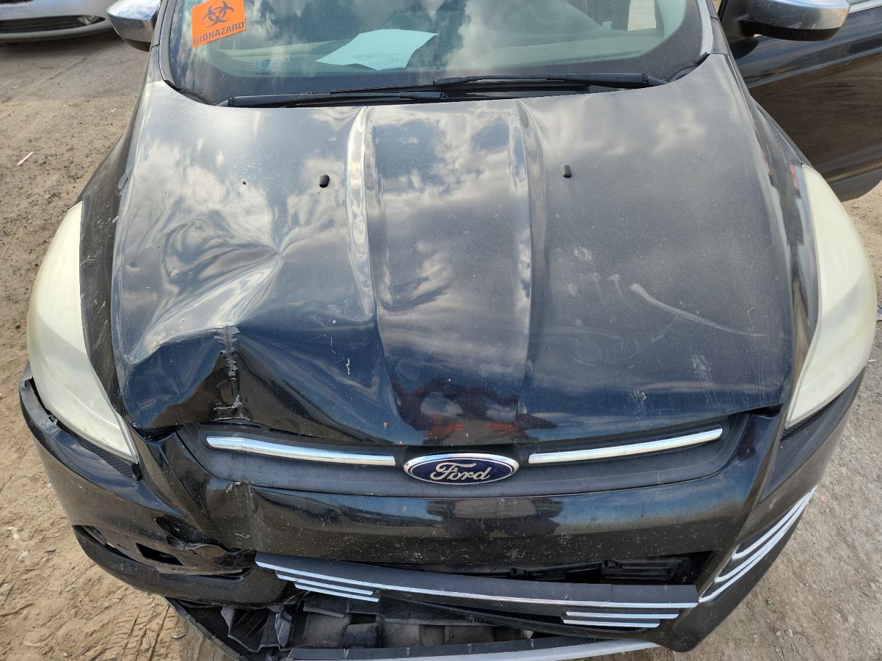 2014 Ford Escape Se Black vin: 1FMCU0G99EUC51908