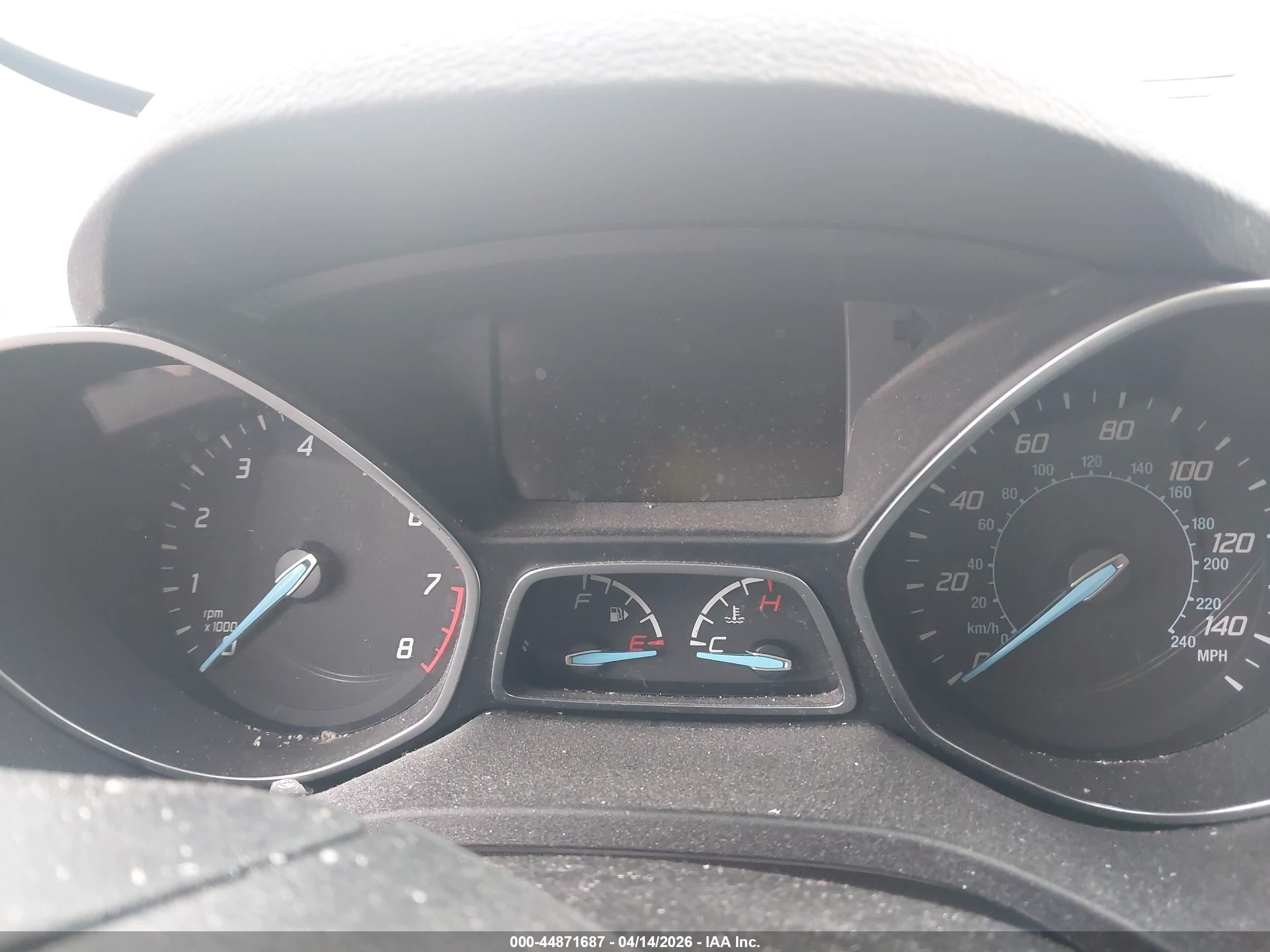 2015 Ford Escape Se White vin: 1FMCU0G99FUA07466