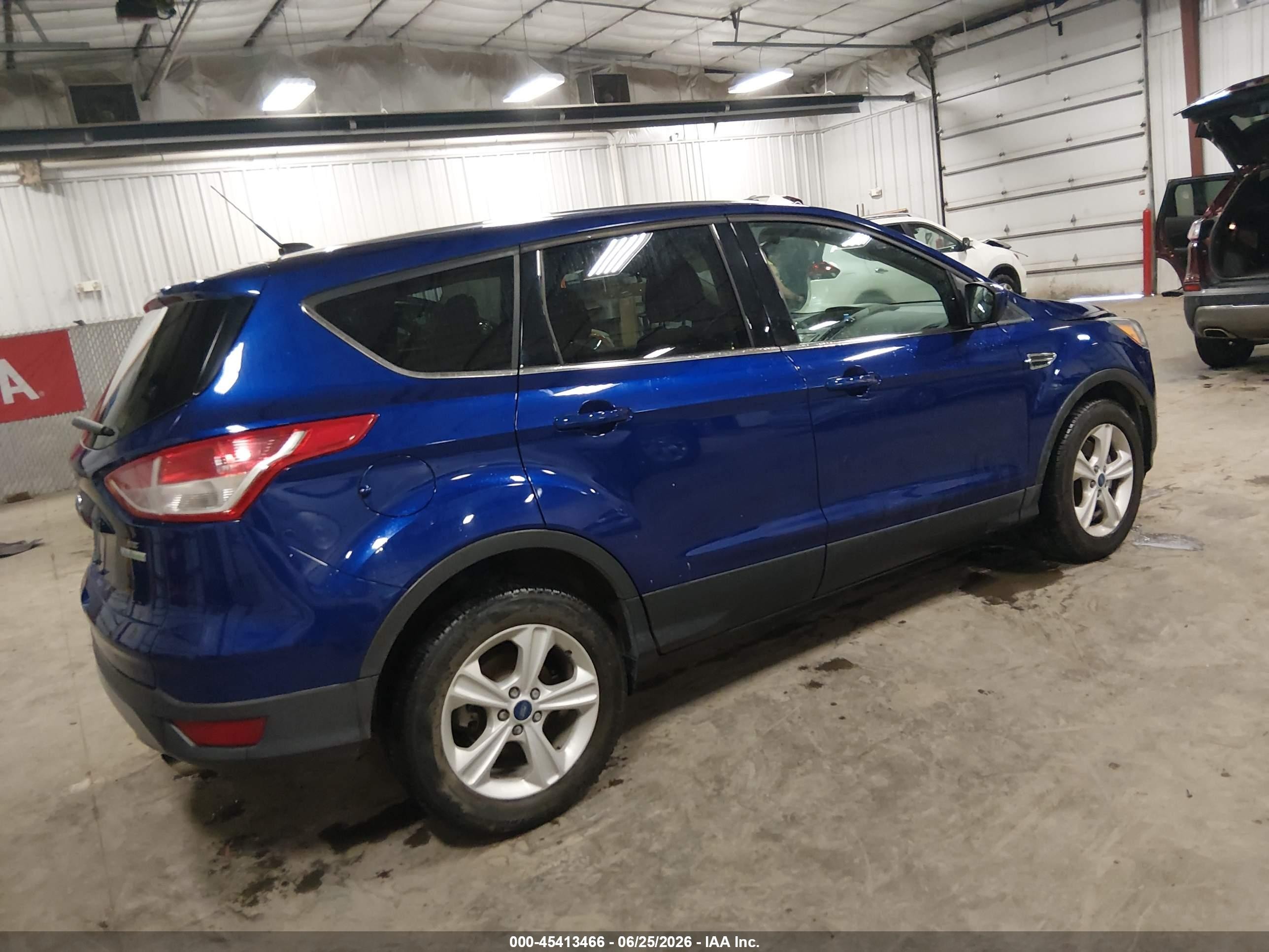 2015 Ford Escape Se Blue vin: 1FMCU0G99FUA10562