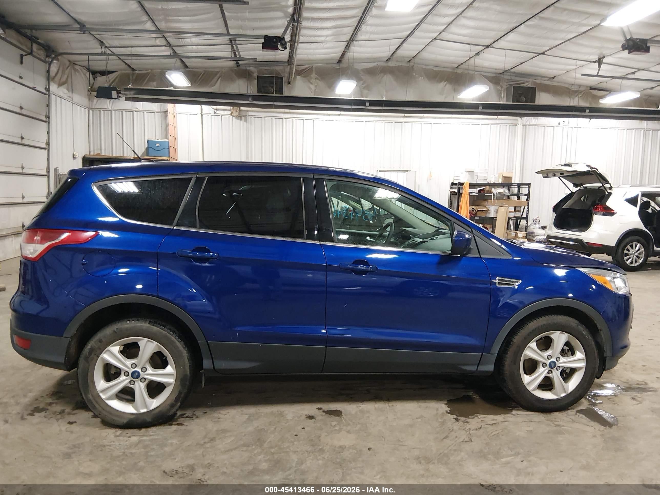 2015 Ford Escape Se Blue vin: 1FMCU0G99FUA10562