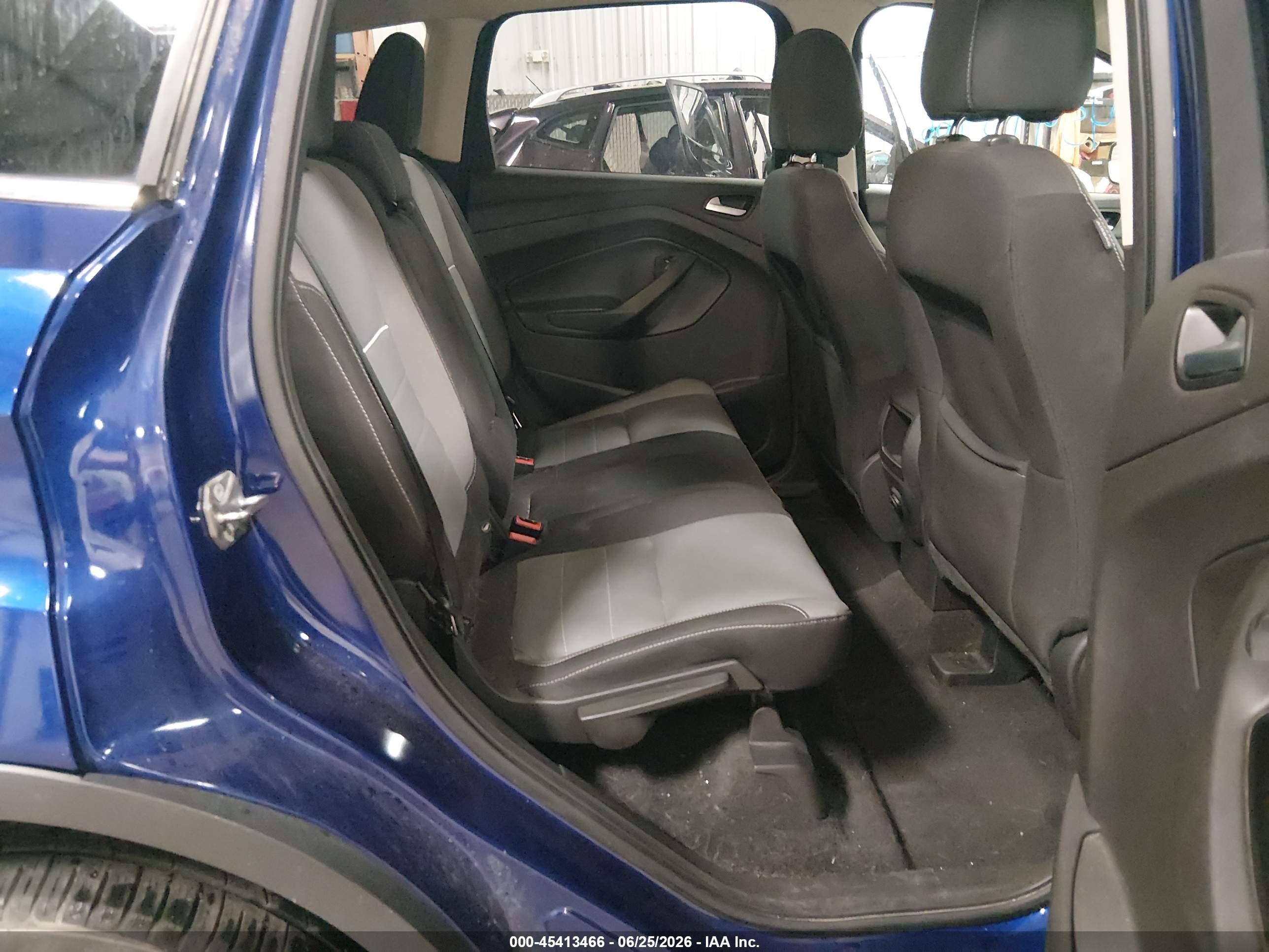 2015 Ford Escape Se Blue vin: 1FMCU0G99FUA10562