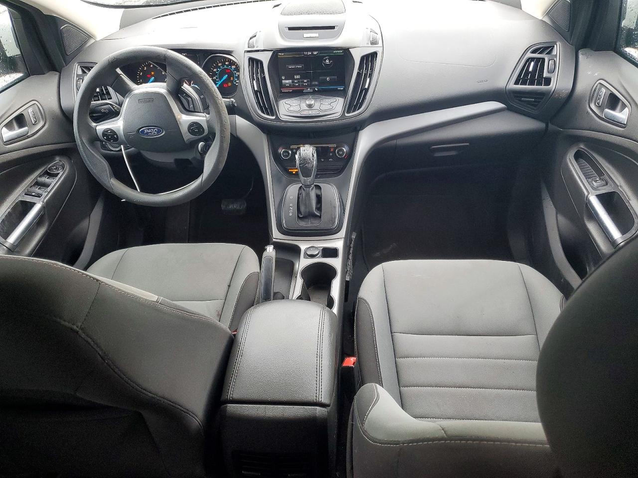 2015 Ford Escape Se White vin: 1FMCU0G99FUB09432