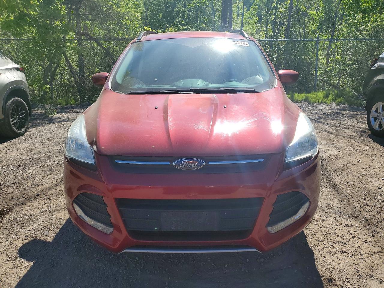 2015 Ford Escape Se Red vin: 1FMCU0G99FUC47181