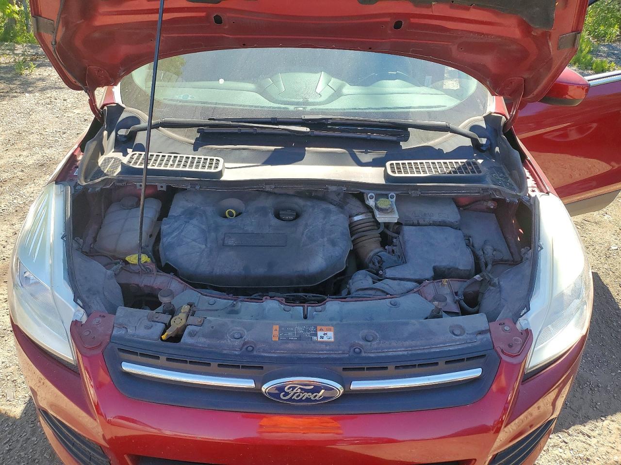 2015 Ford Escape Se Red vin: 1FMCU0G99FUC47181