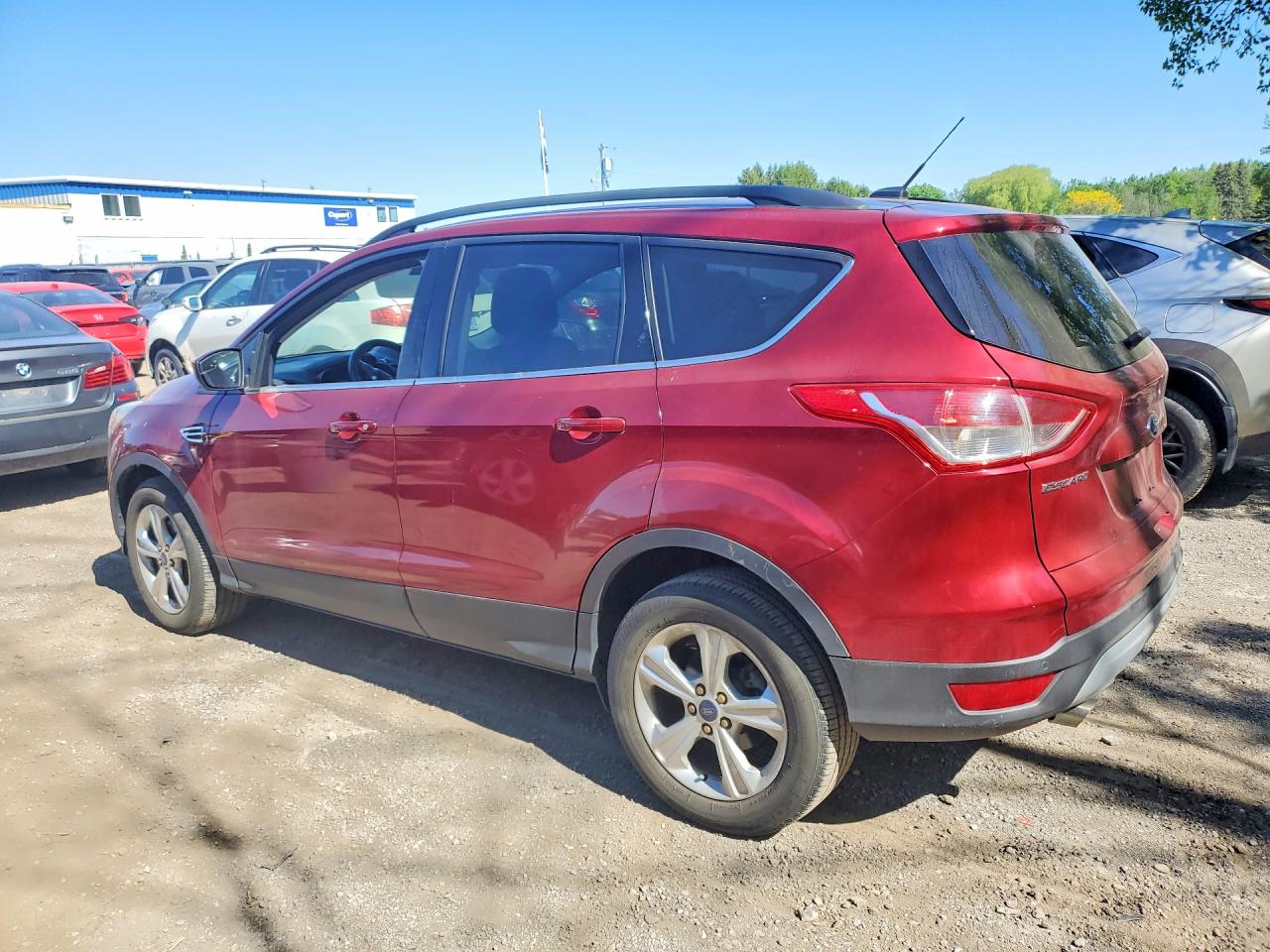 2015 Ford Escape Se Red vin: 1FMCU0G99FUC47181