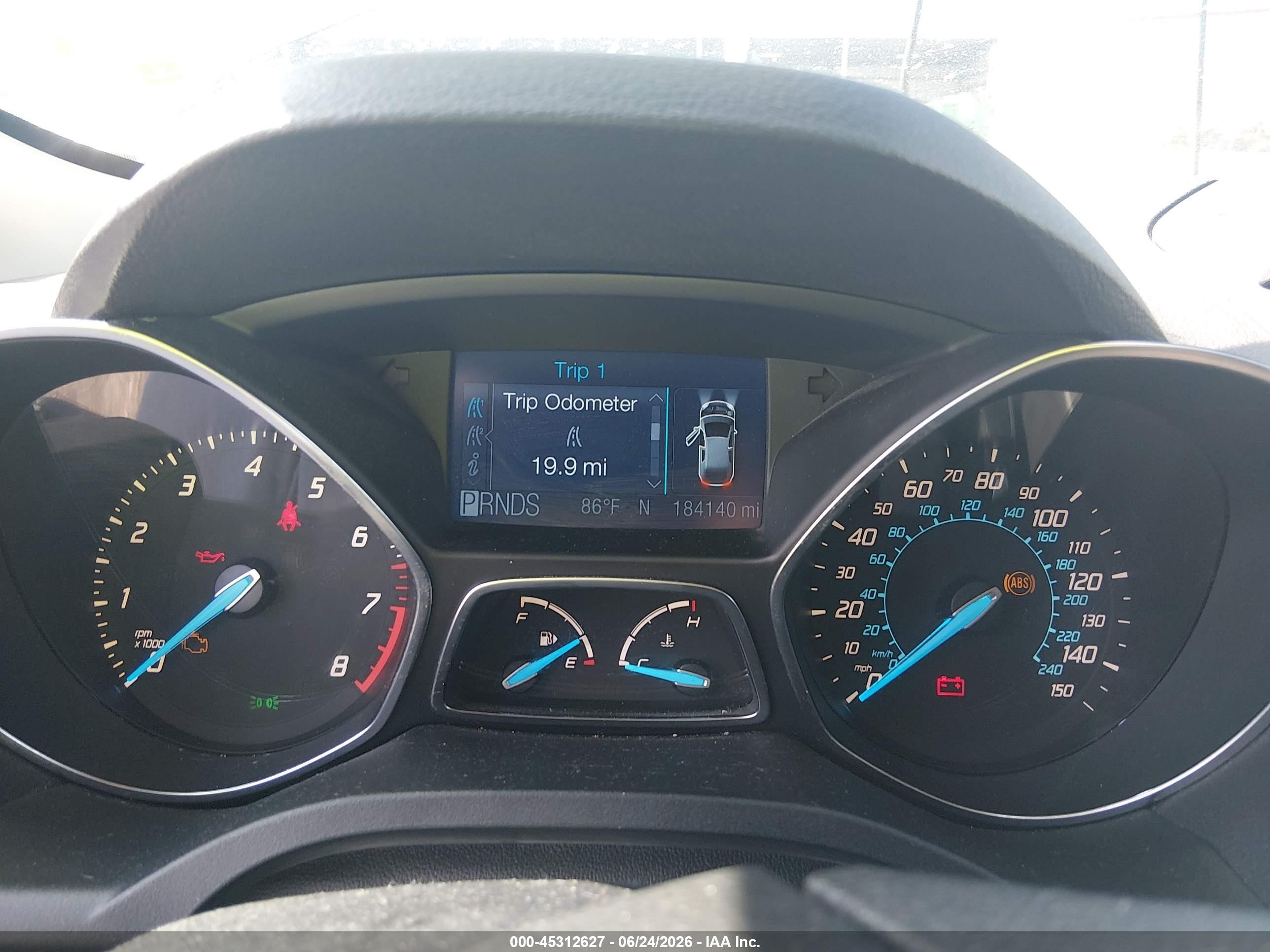 2013 Ford Escape Se White vin: 1FMCU0G9XDUA21647