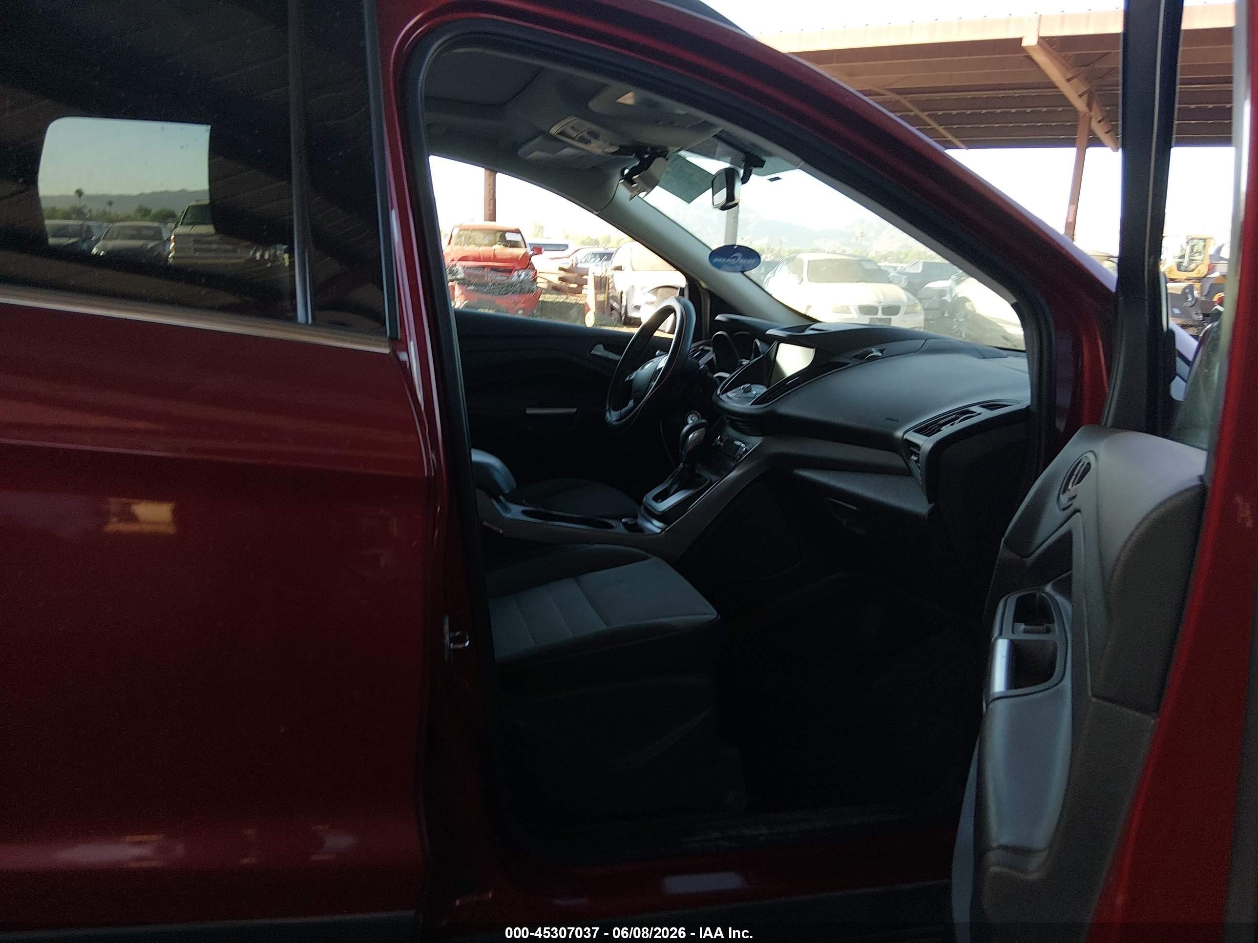 2013 Ford Escape Se Red vin: 1FMCU0G9XDUB40203