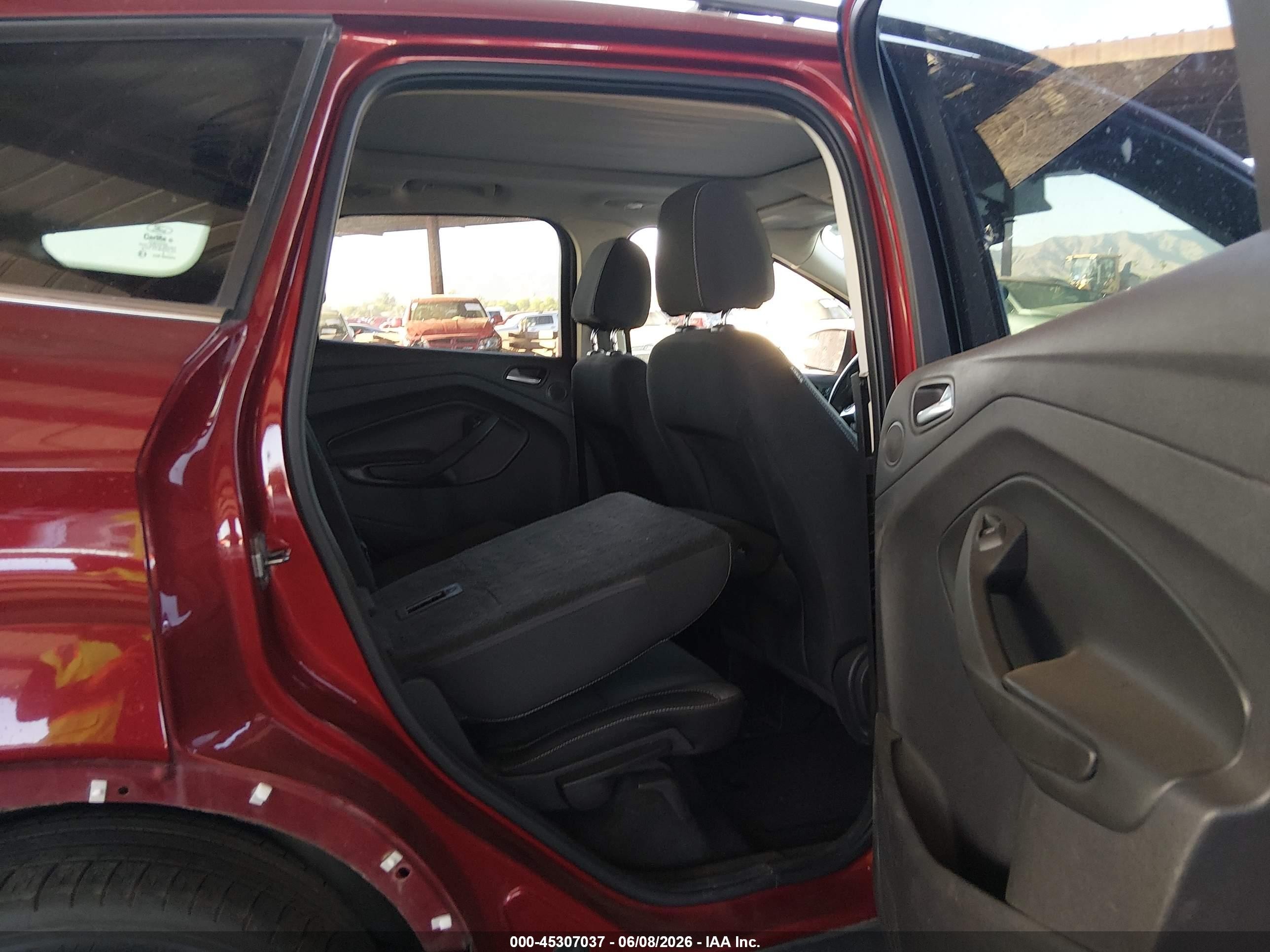 2013 Ford Escape Se Red vin: 1FMCU0G9XDUB40203