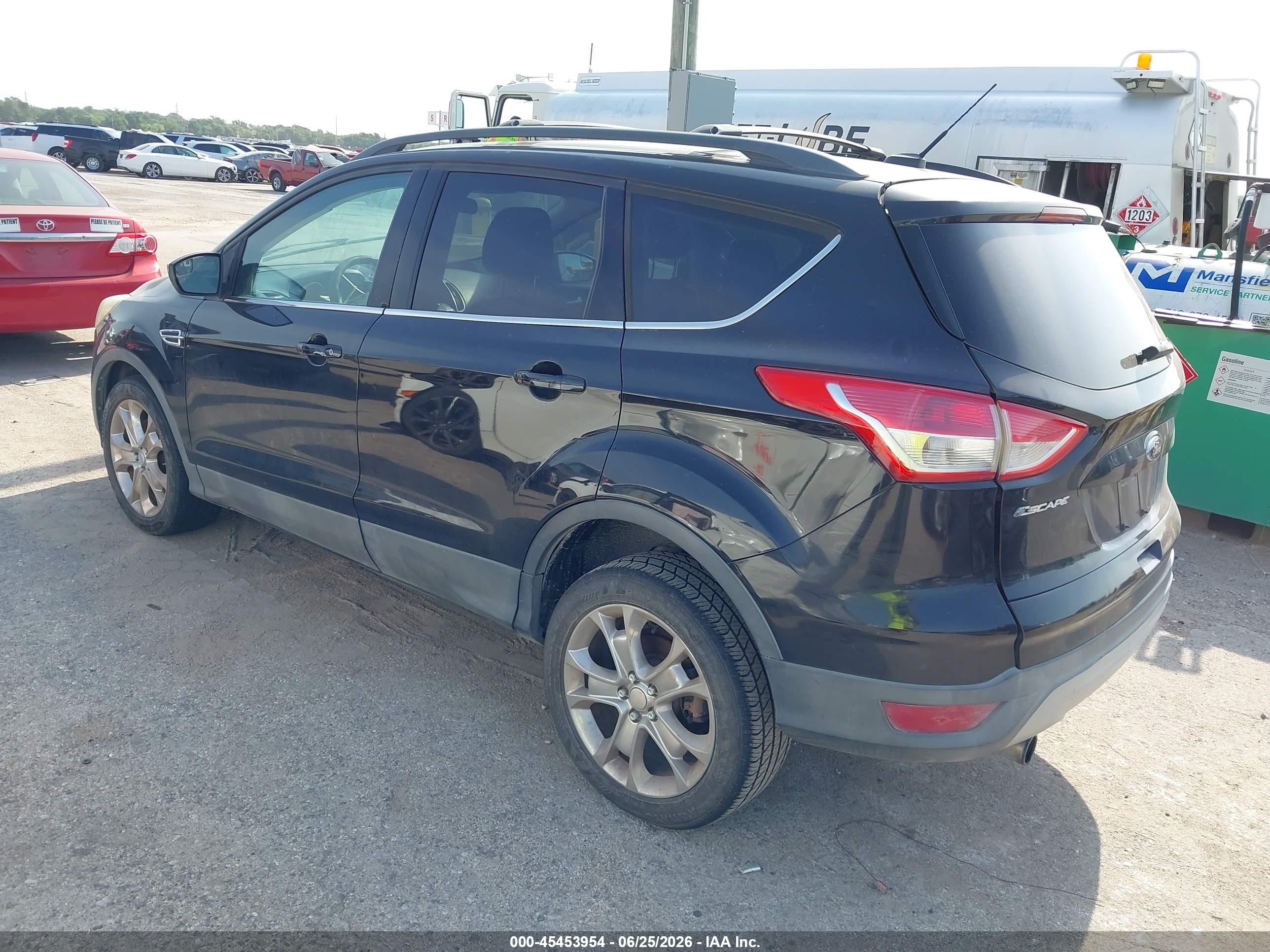 2013 Ford Escape Se Black vin: 1FMCU0G9XDUC44593