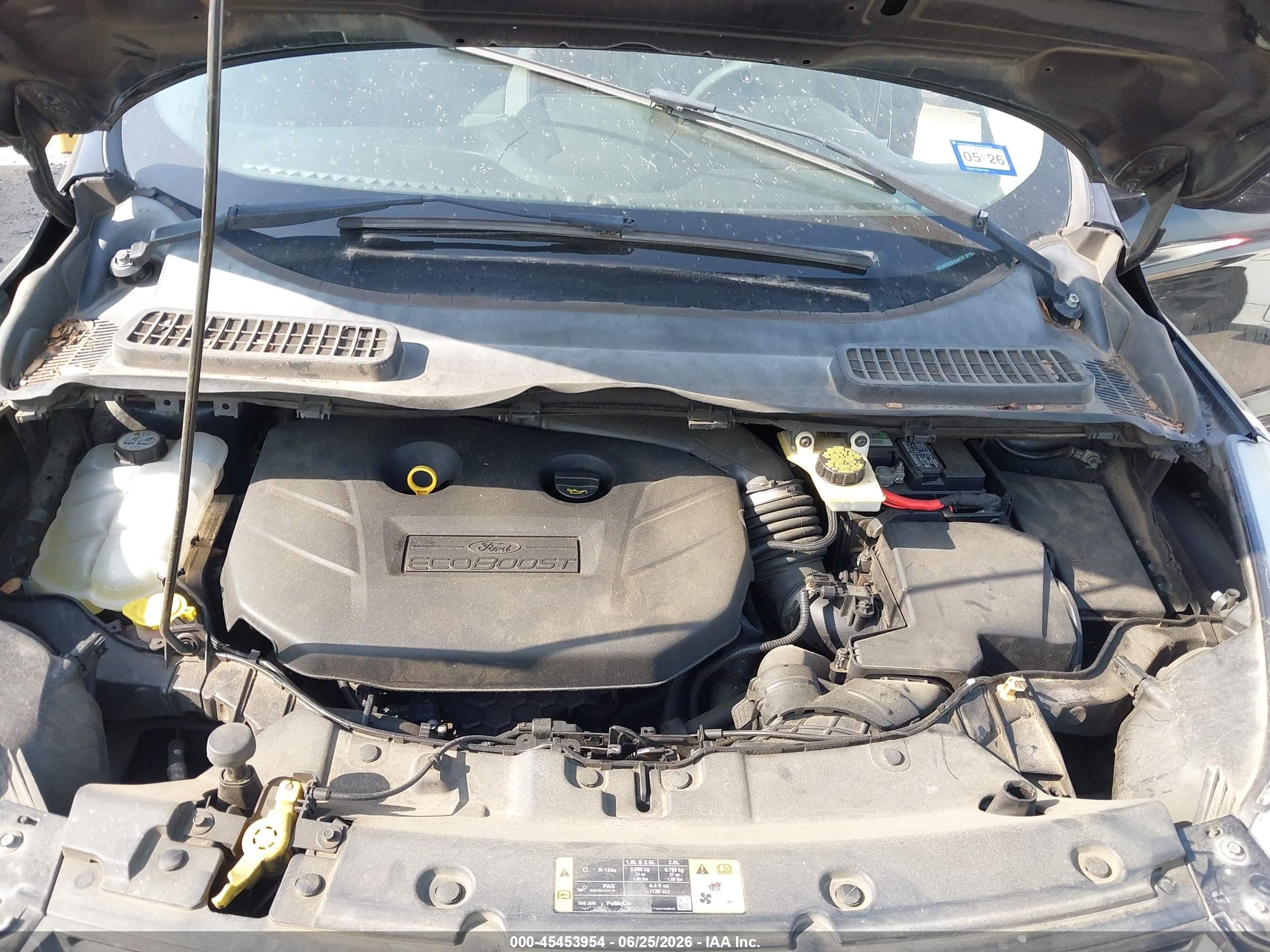 2013 Ford Escape Se Black vin: 1FMCU0G9XDUC44593