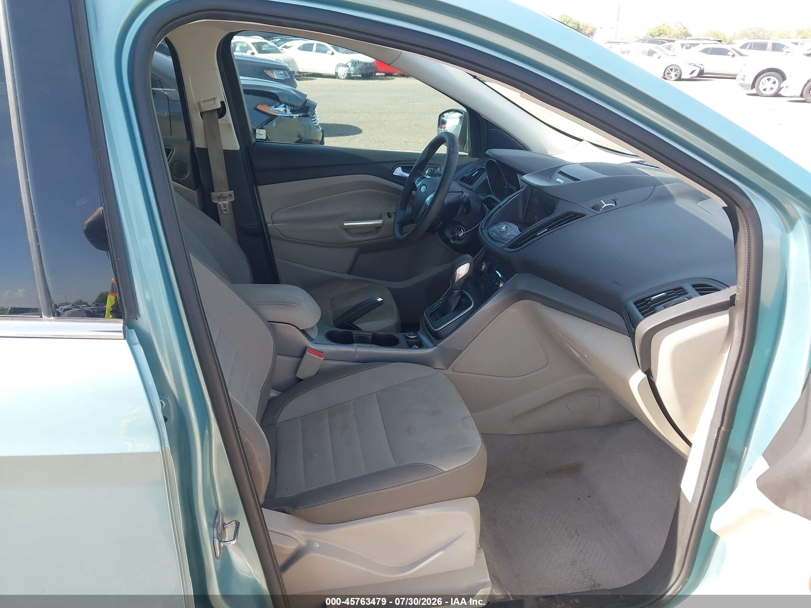 2013 Ford Escape Se Зеленый vin: 1FMCU0G9XDUC46439