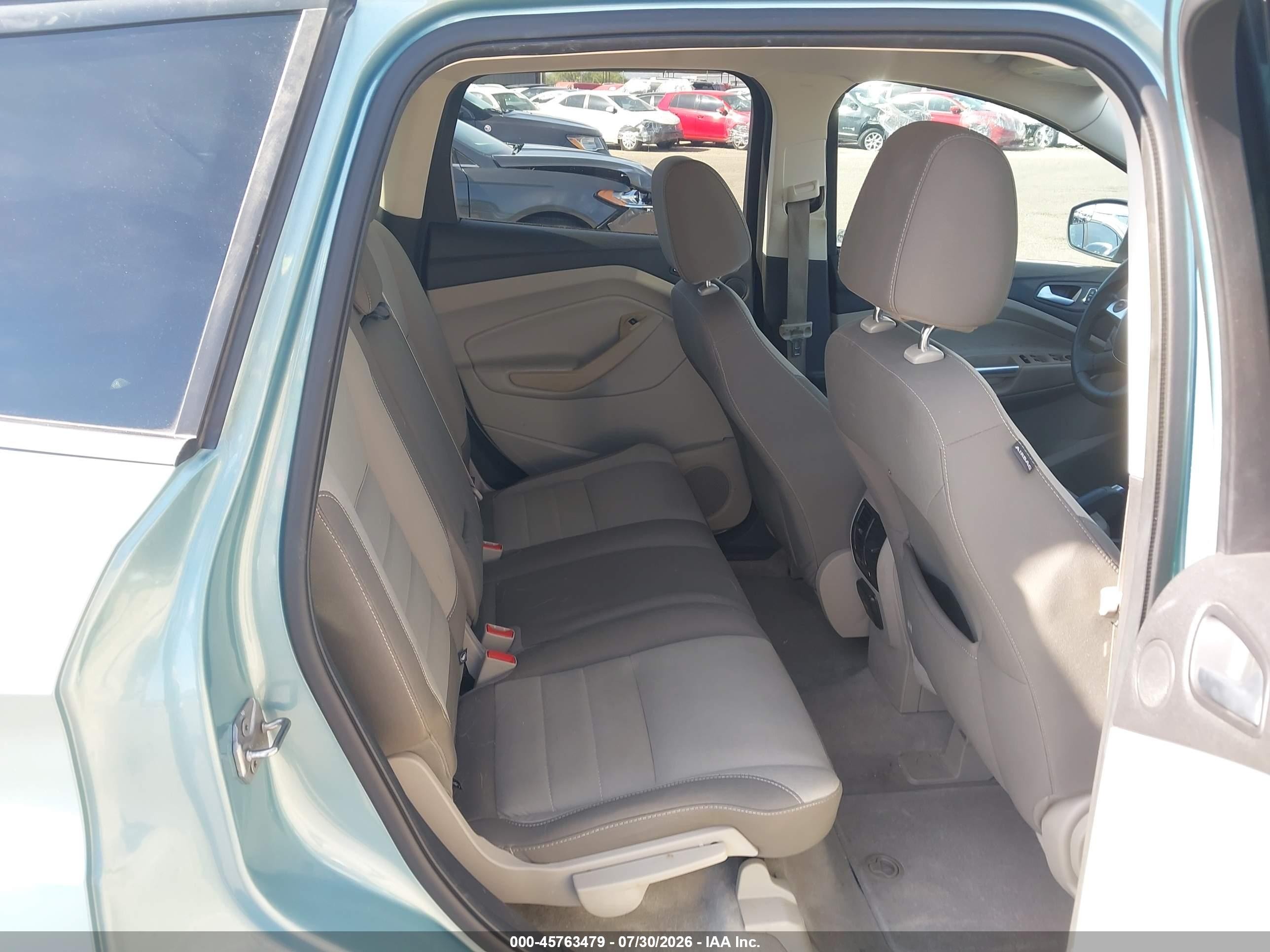 2013 Ford Escape Se Зеленый vin: 1FMCU0G9XDUC46439
