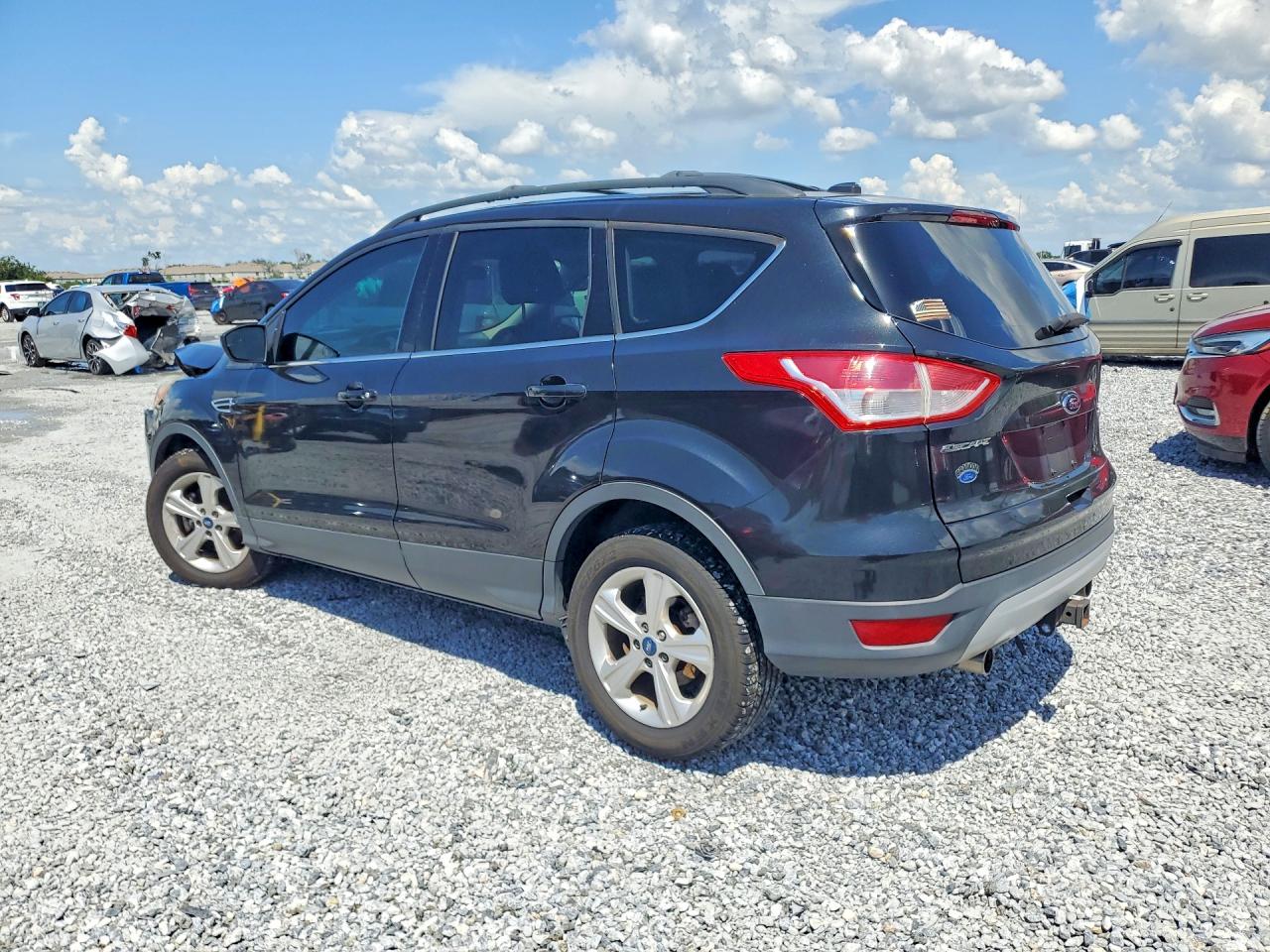 2013 Ford Escape Se Black vin: 1FMCU0G9XDUC99268