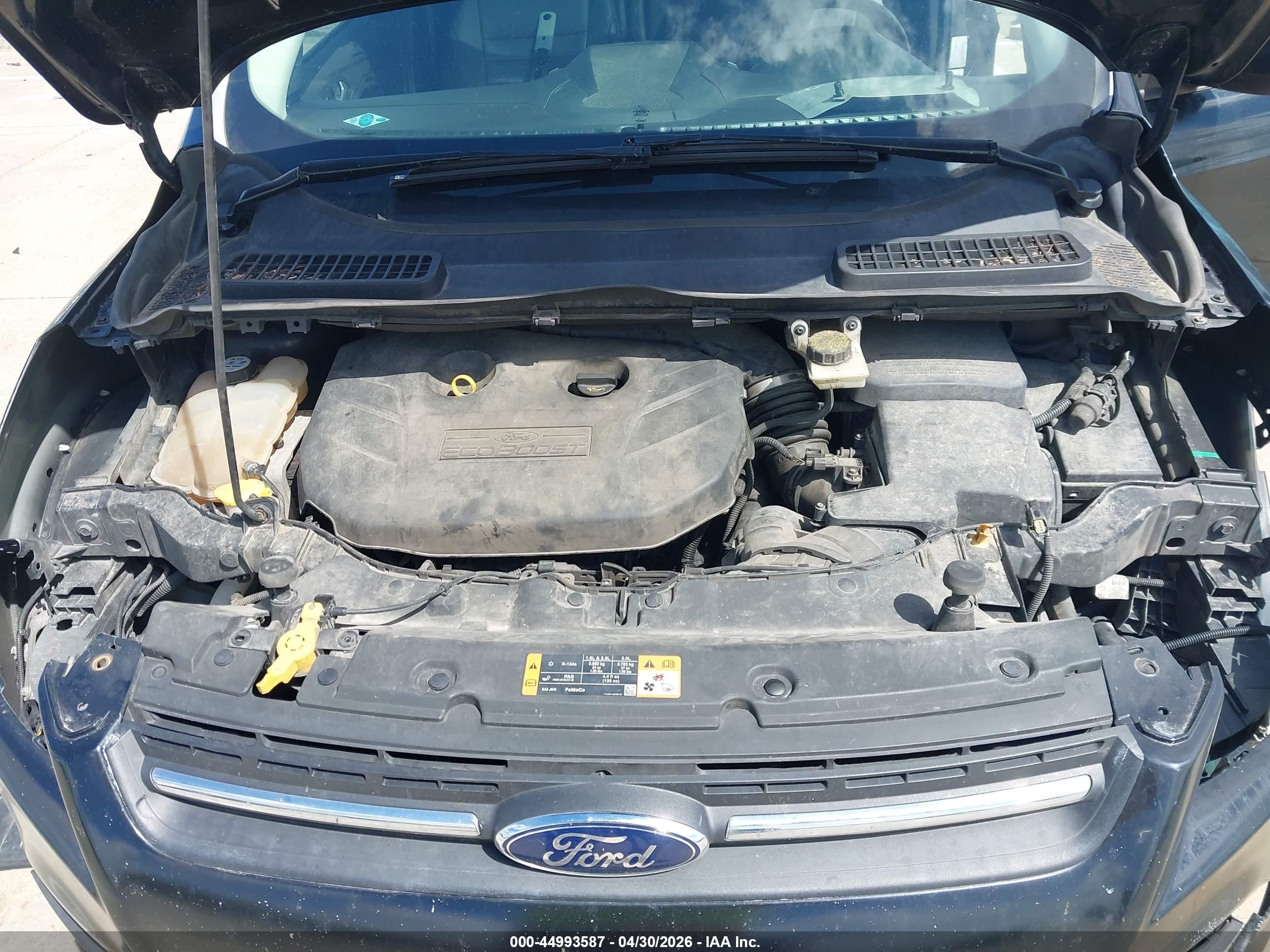 2013 Ford Escape Se Black vin: 1FMCU0G9XDUD05778