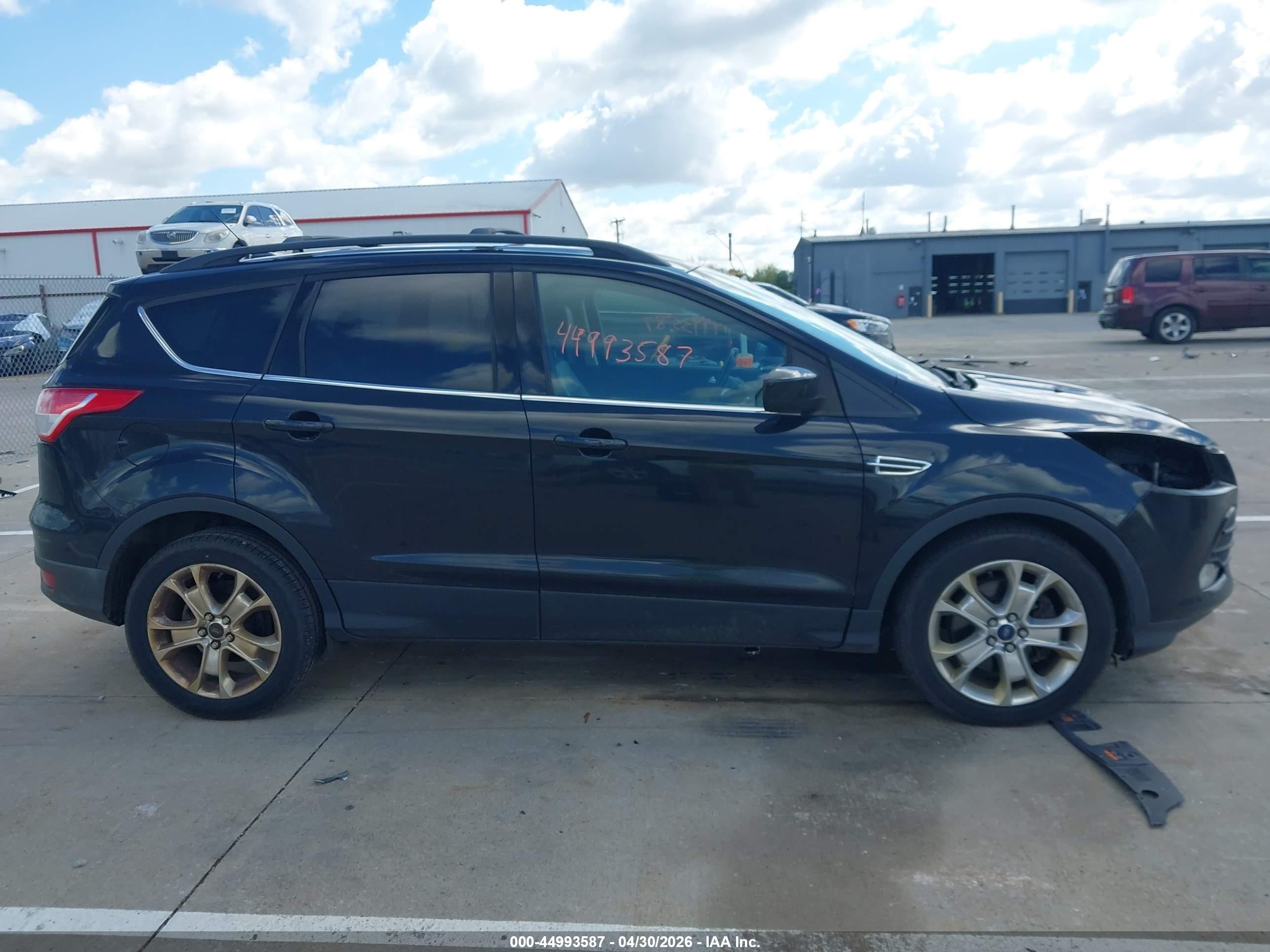 2013 Ford Escape Se Black vin: 1FMCU0G9XDUD05778