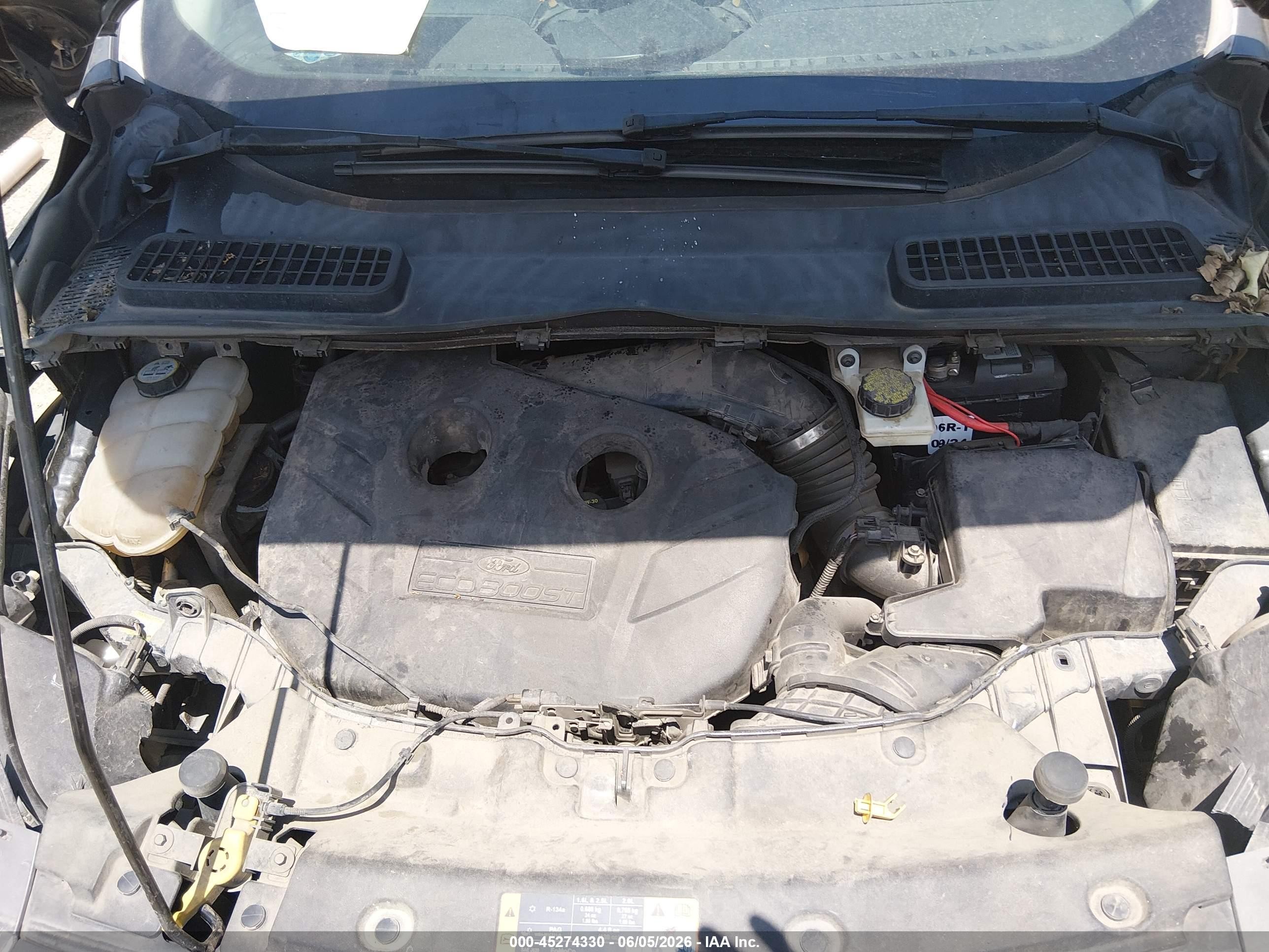 2013 Ford Escape Se Gray vin: 1FMCU0G9XDUD51742