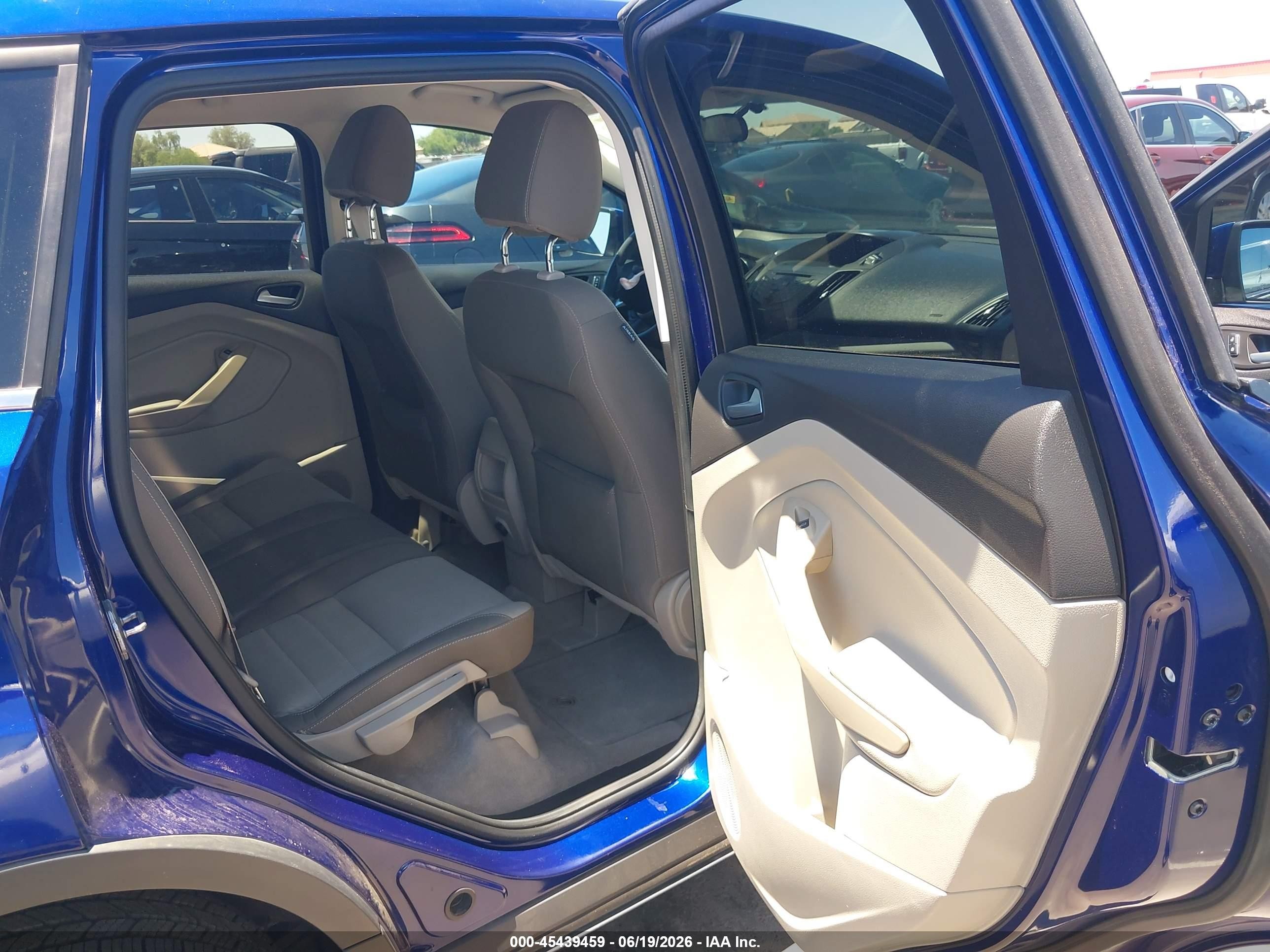 2013 Ford Escape Se Синий vin: 1FMCU0G9XDUD54902
