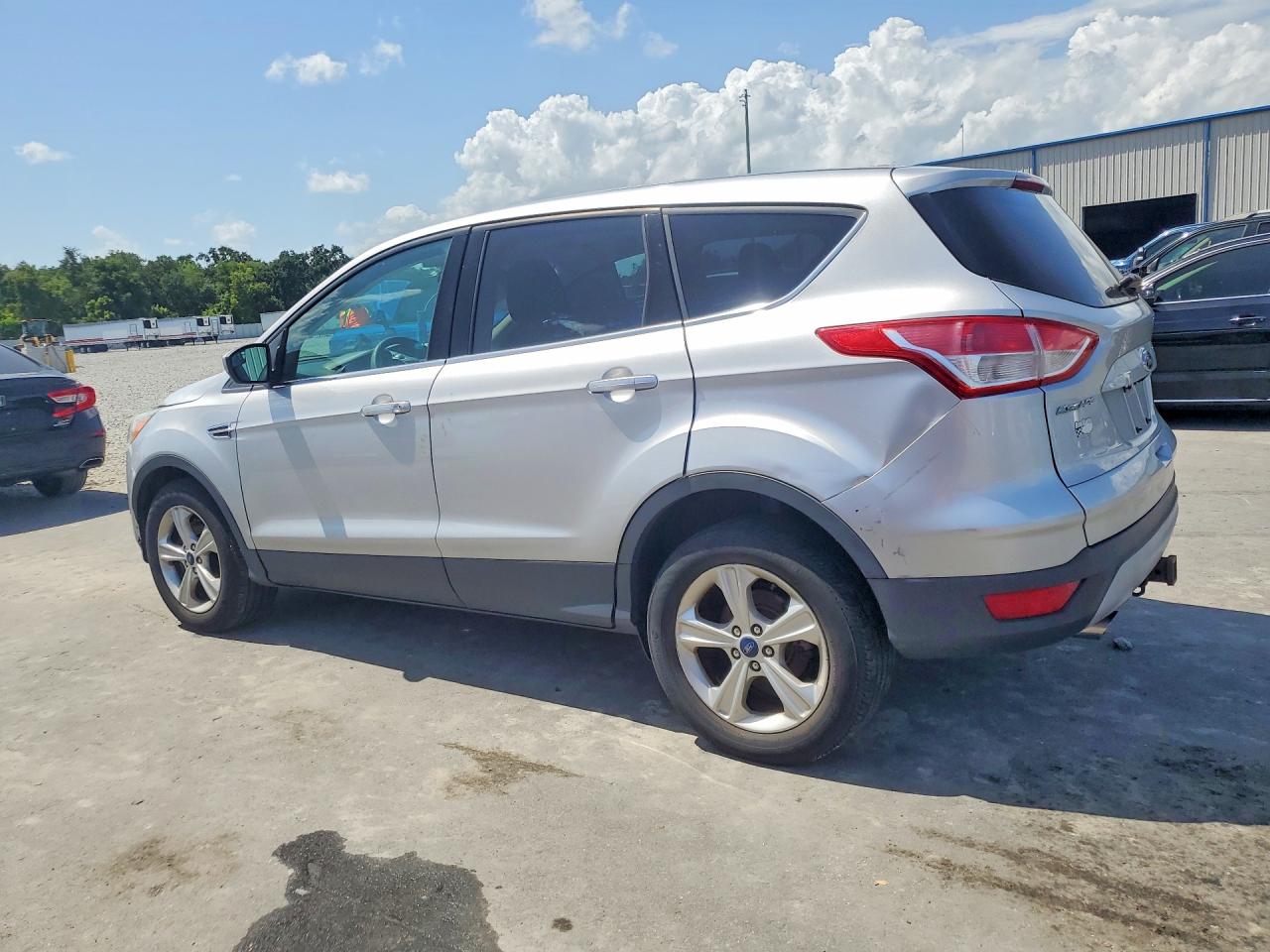 2014 Ford Escape Se Silver vin: 1FMCU0G9XEUA03442