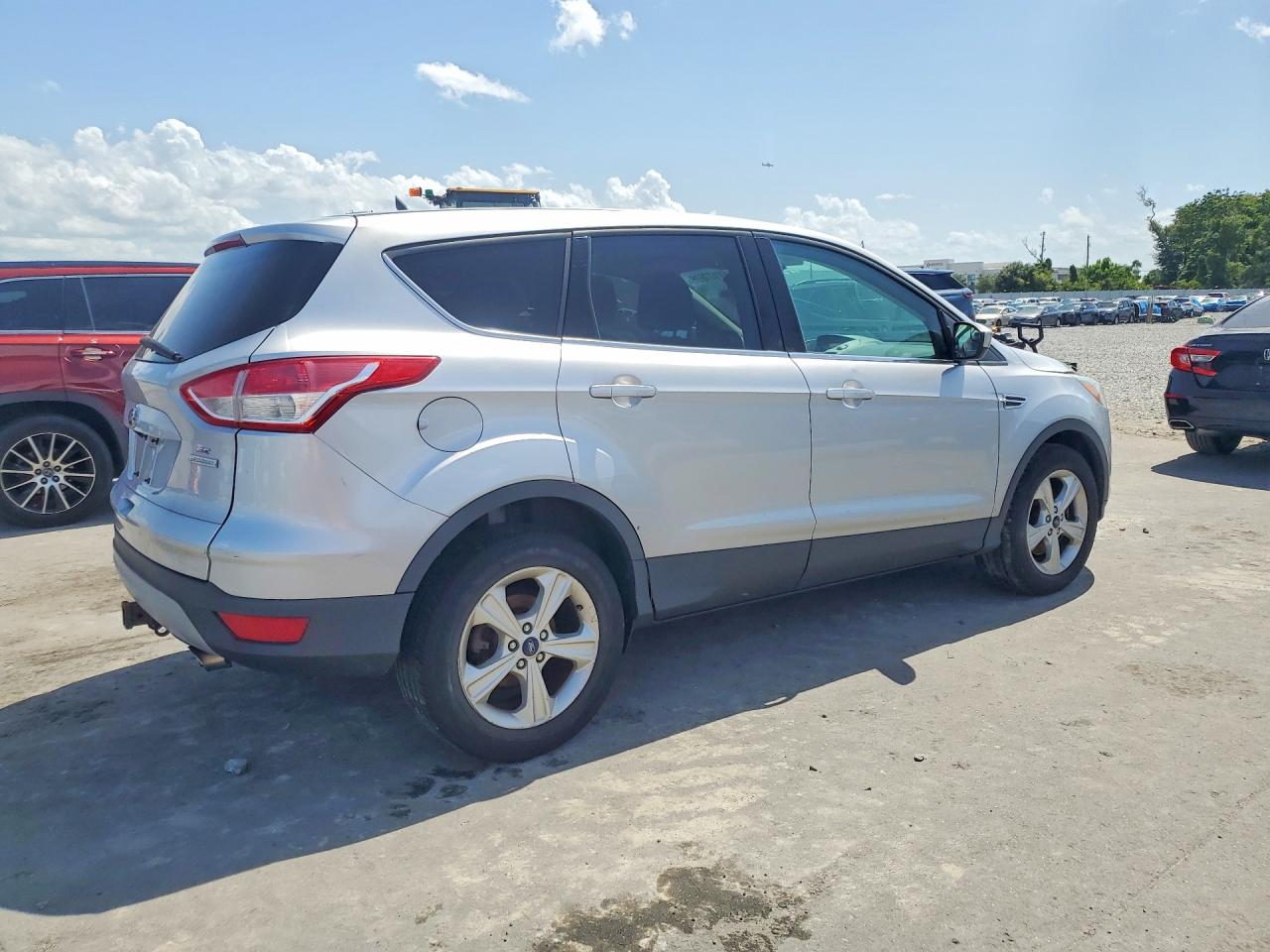 2014 Ford Escape Se Silver vin: 1FMCU0G9XEUA03442
