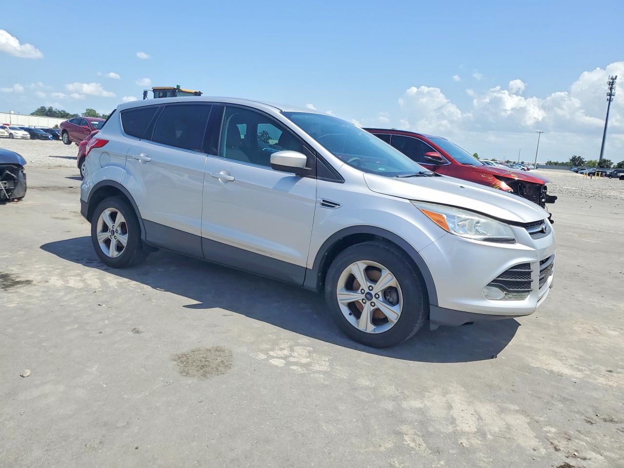 2014 Ford Escape Se Silver vin: 1FMCU0G9XEUA03442