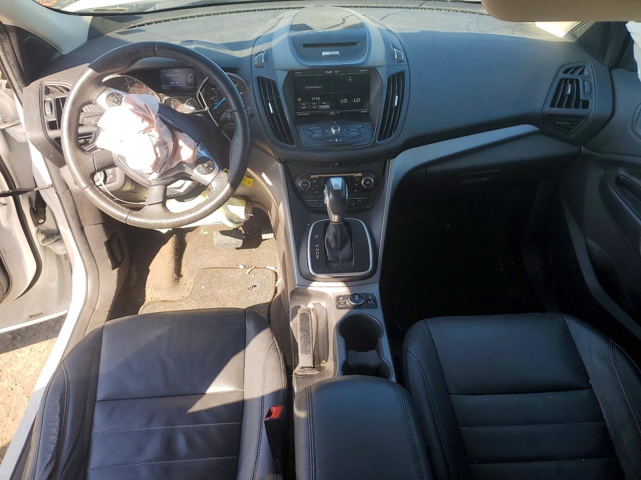 2014 Ford Escape Se Белый vin: 1FMCU0G9XEUB07011
