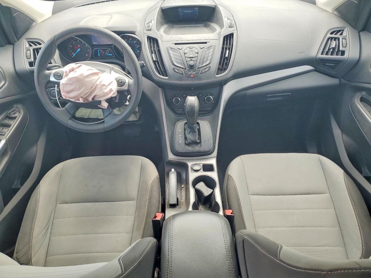2014 Ford Escape Se Серебряный vin: 1FMCU0G9XEUC69236